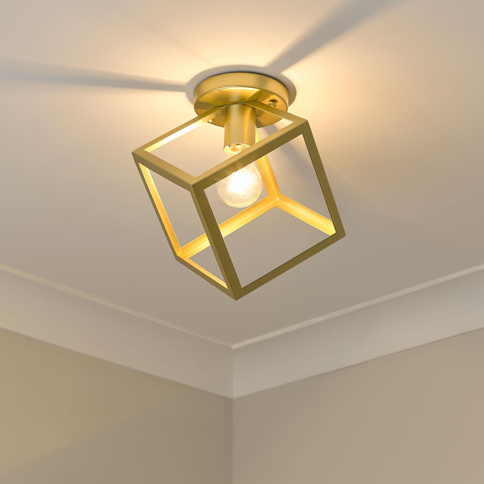 Cassio 11 Inch Flush Mount by Golden Lighting
