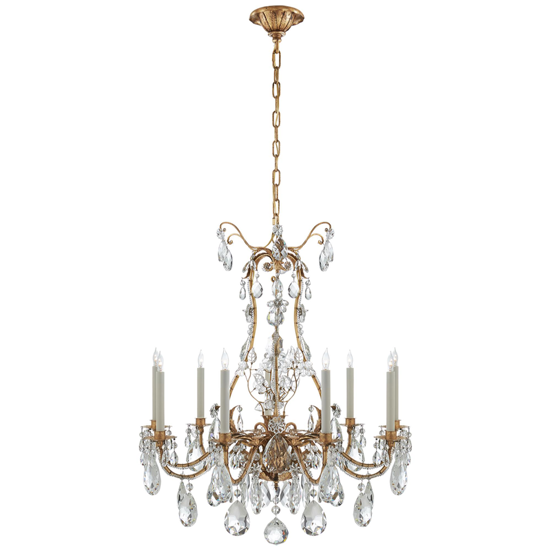 Thomas O'Brien Yves 31 Inch 9 Light Chandelier by Visual Comfort Signature Collection
