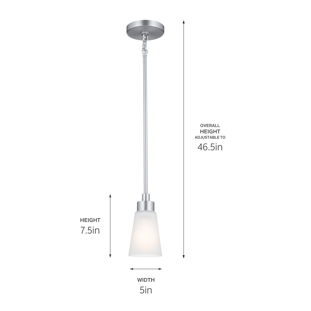 Kichler Lighting Erma 4 Inch Mini Pendant