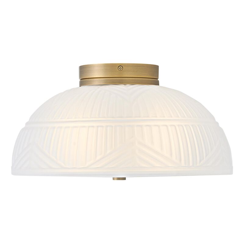 Lisa McDennon Devon 13 Inch 2 Light LED Semi Flush Mount by Hinkley Lighting