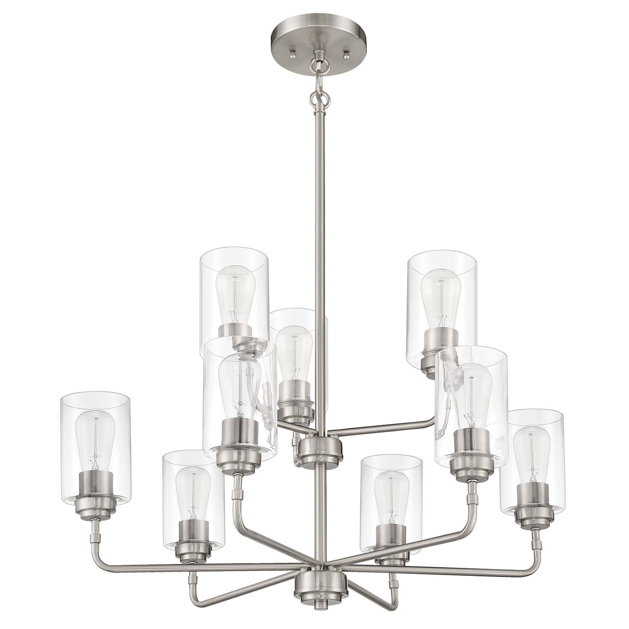 Shown in Brushed Polished Nickel finish