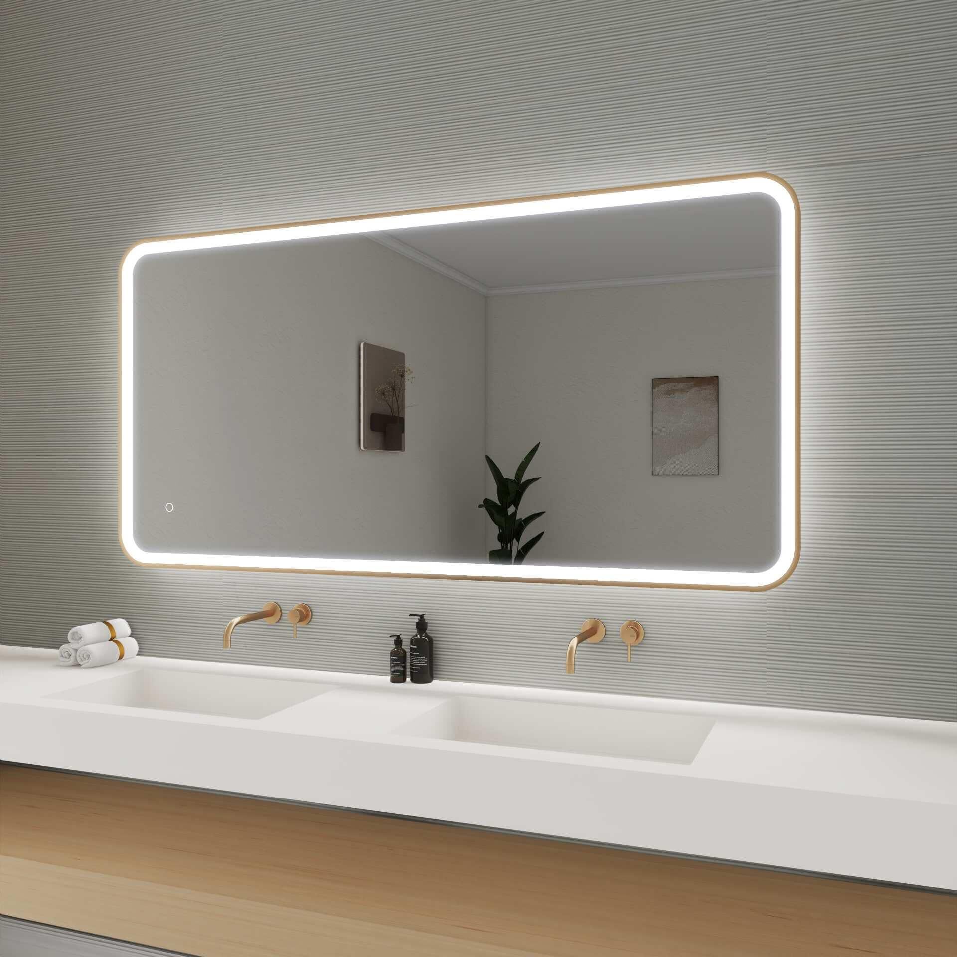Shown in Satin Gold finish
