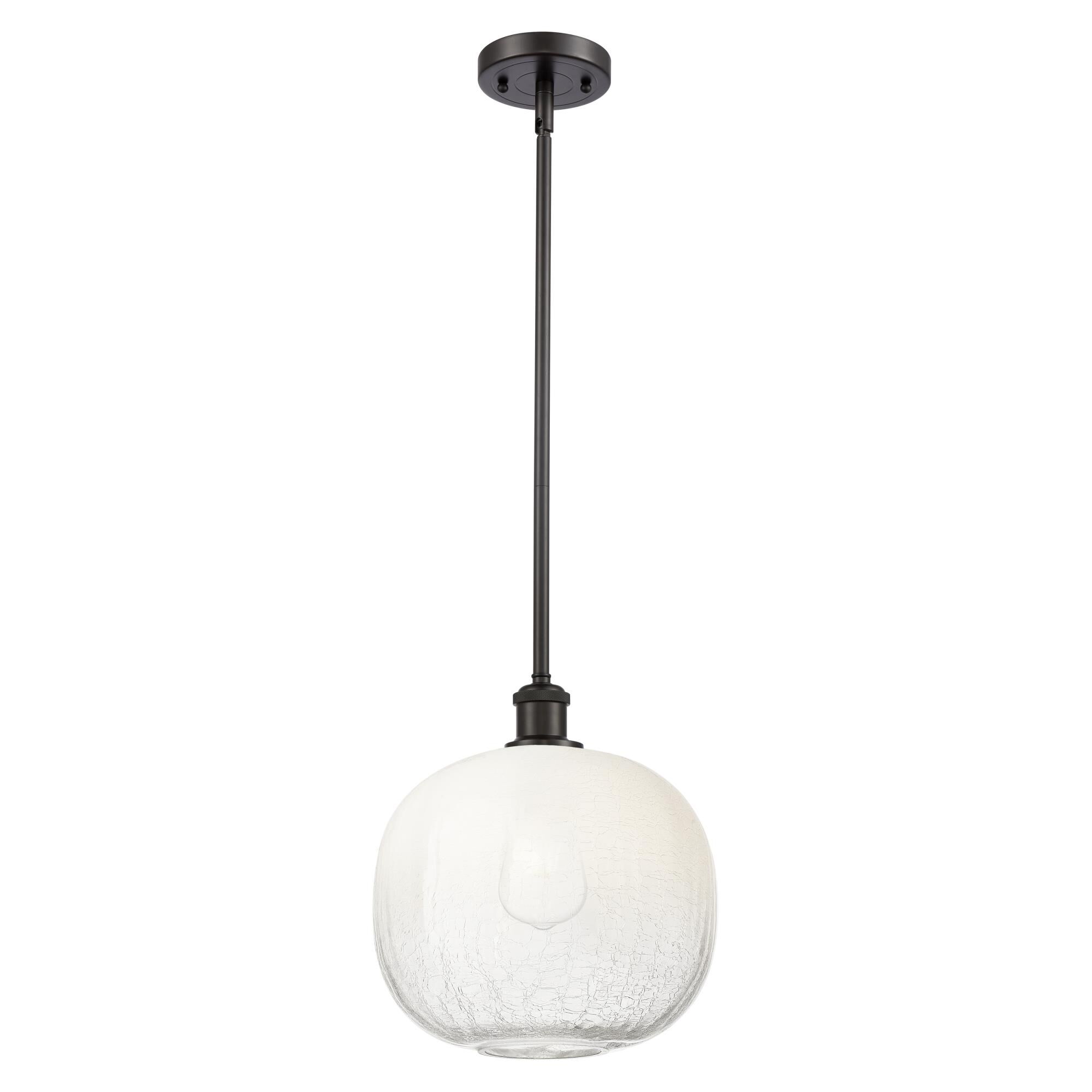 Shown in Oil Rubbed Bronze finish and Opal glass