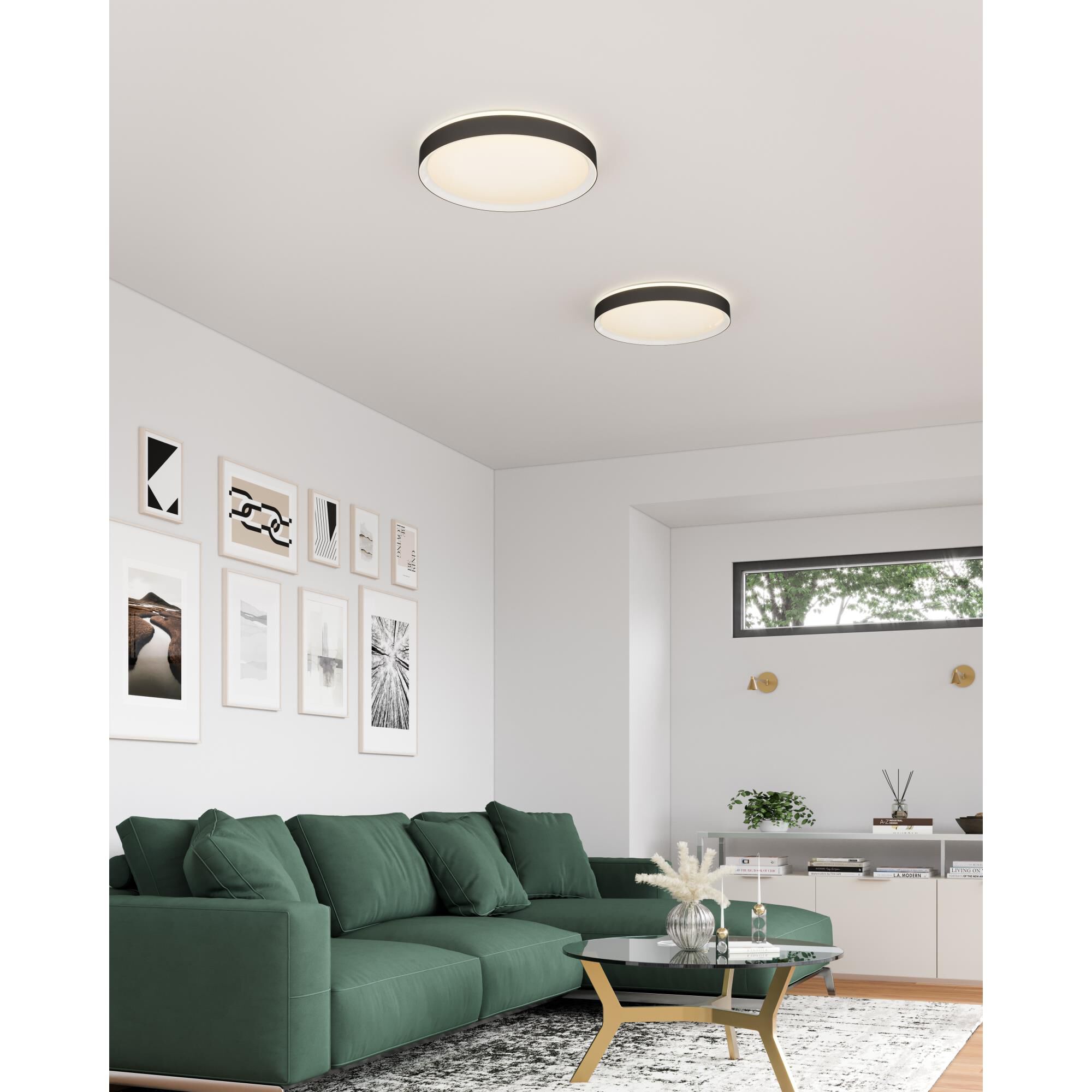 Ryan Pauly Essex 20 Inch Flush Mount by Kuzco Lighting