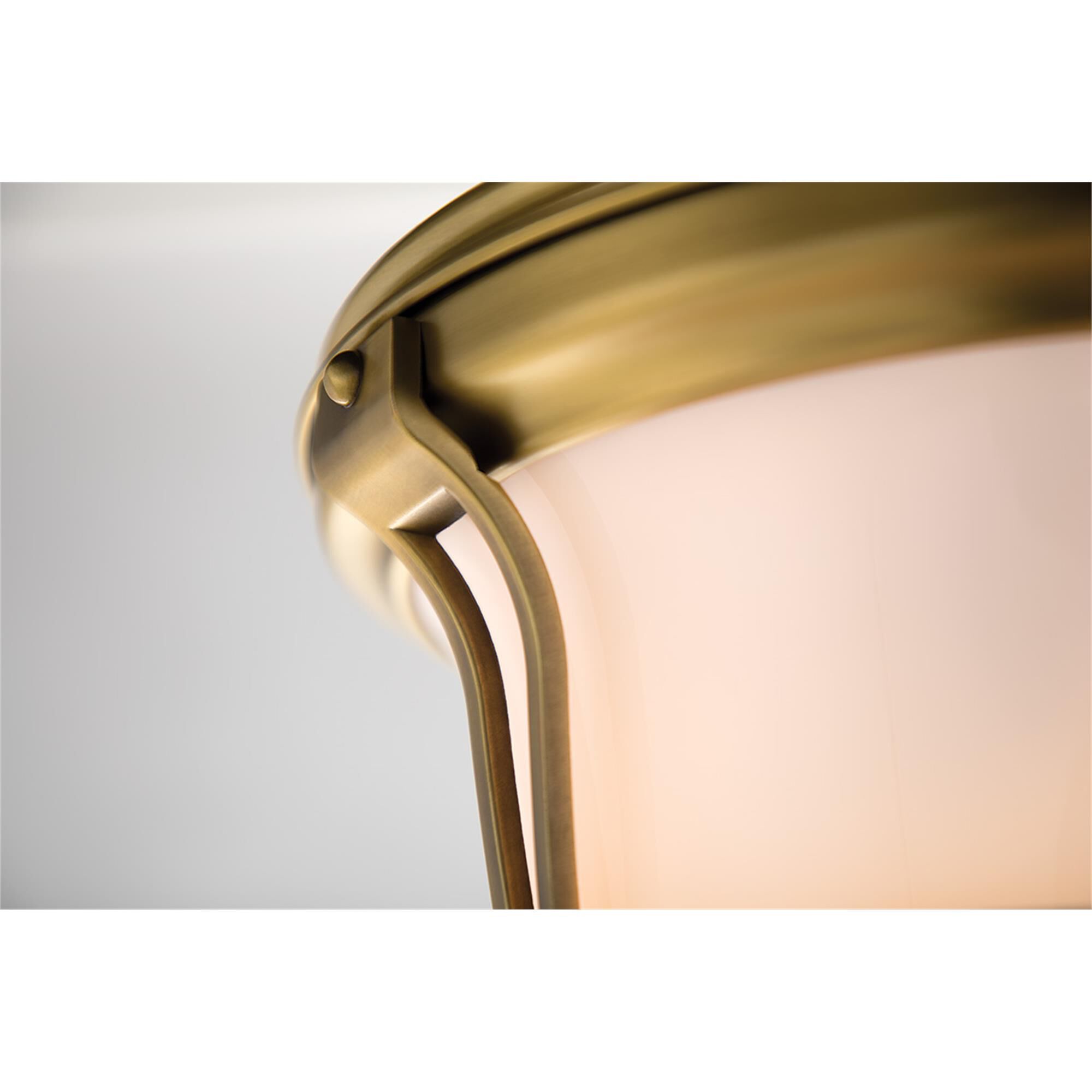 Newport 10 Inch 2 Light Flush Mount,