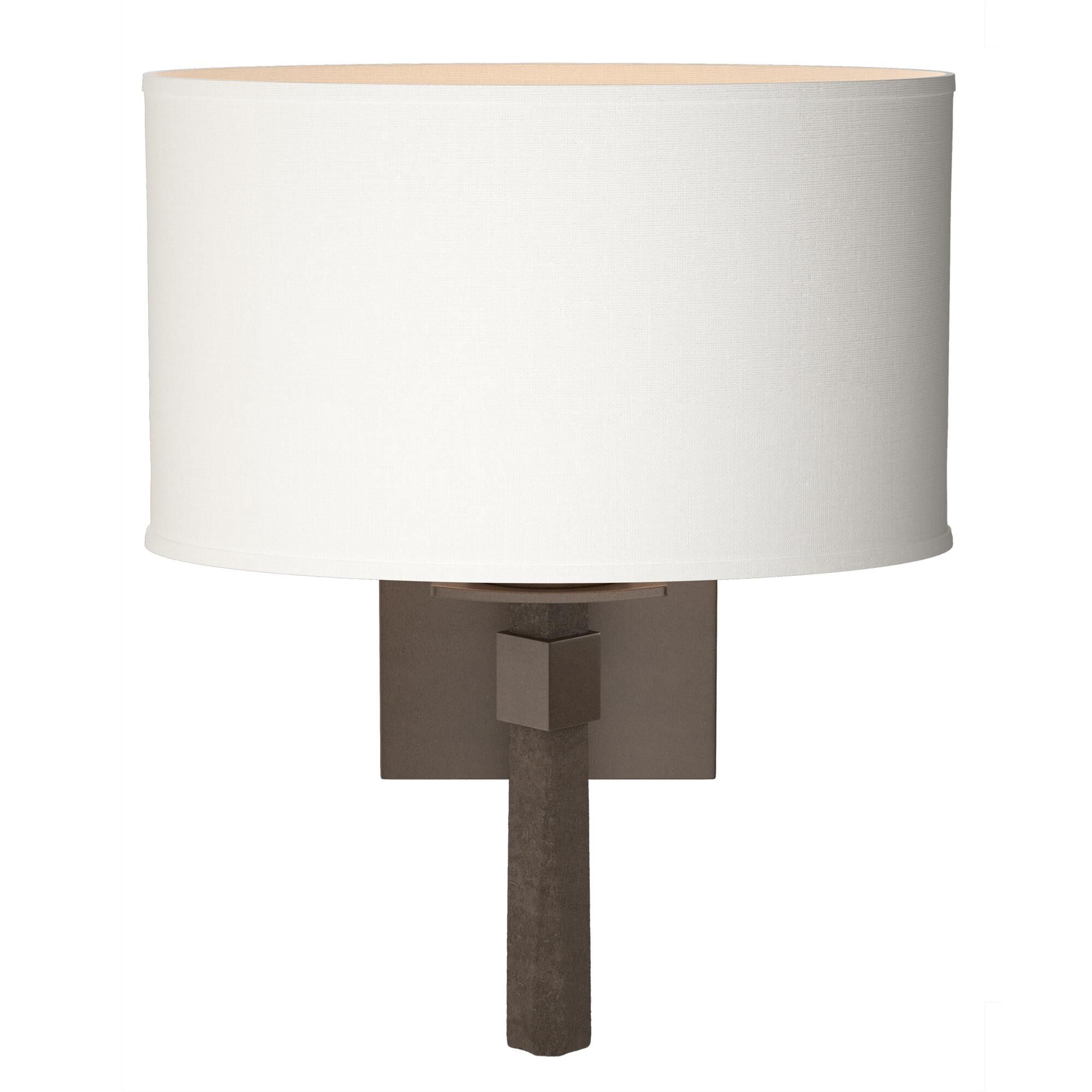 Shown in Bronze finish and Natural Anna shade