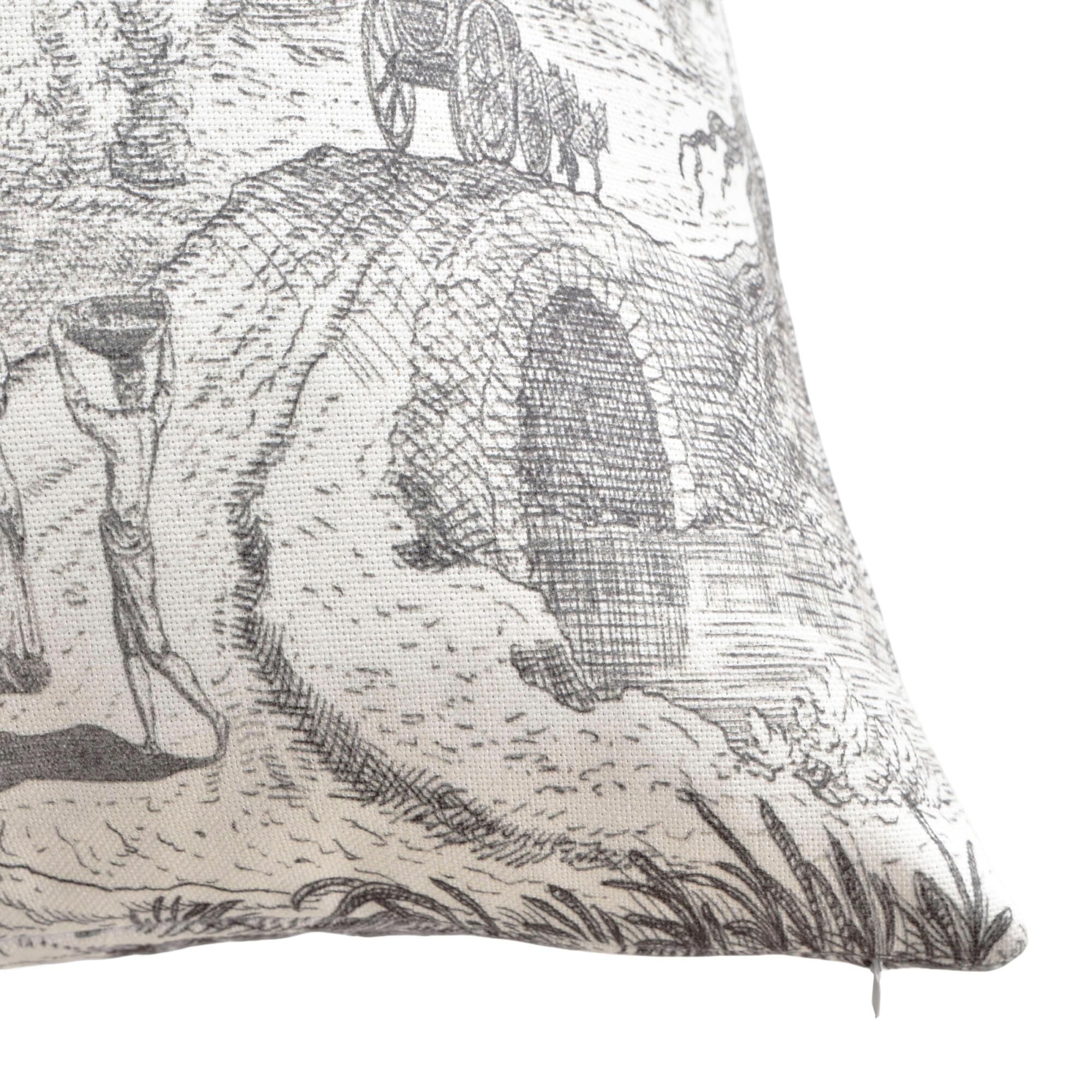 Dann Foley Reverie Toile 24 Inch Decorative Pillow by Stylecraft