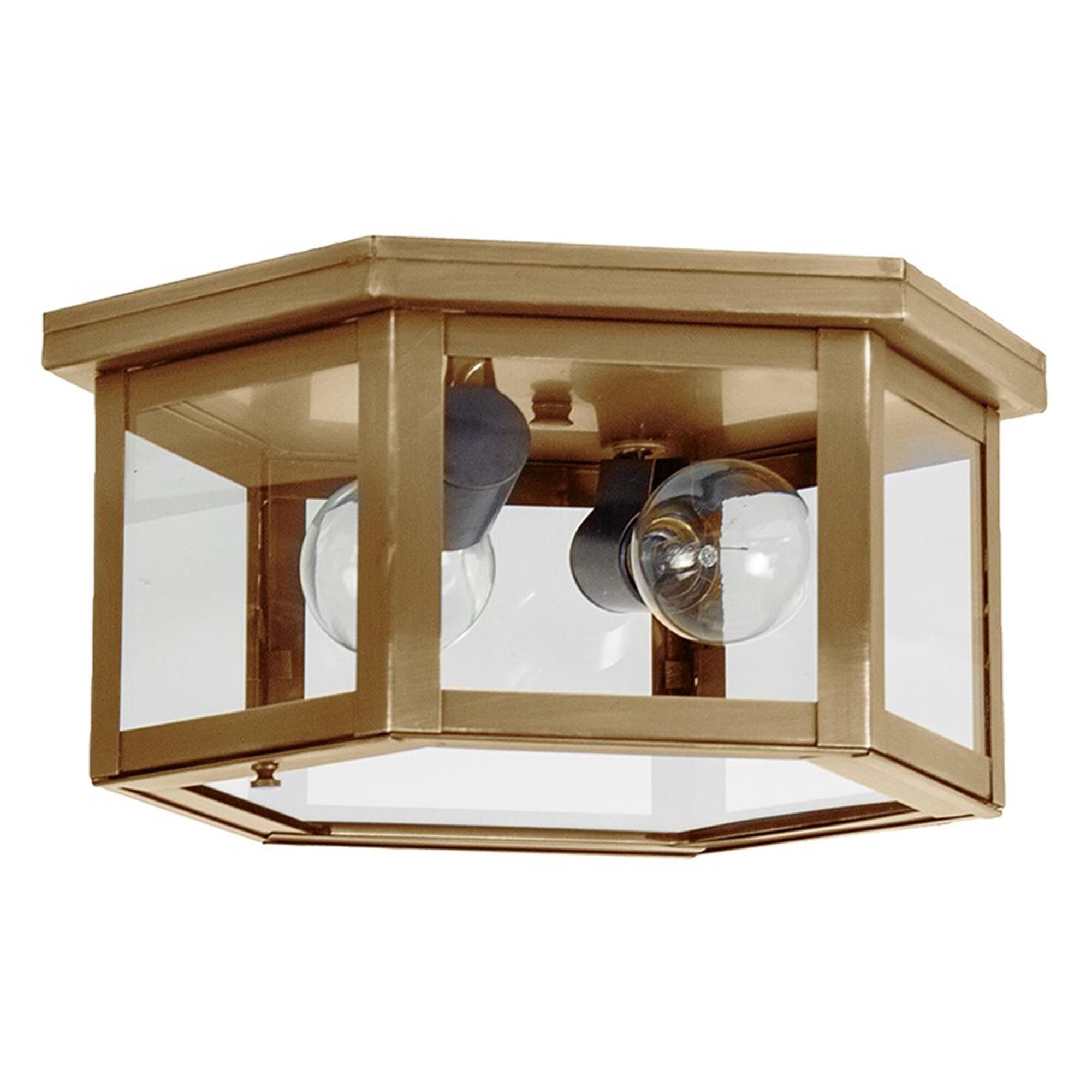 Williams 13 Inch 2 Light Outdoor Flush Mount,
