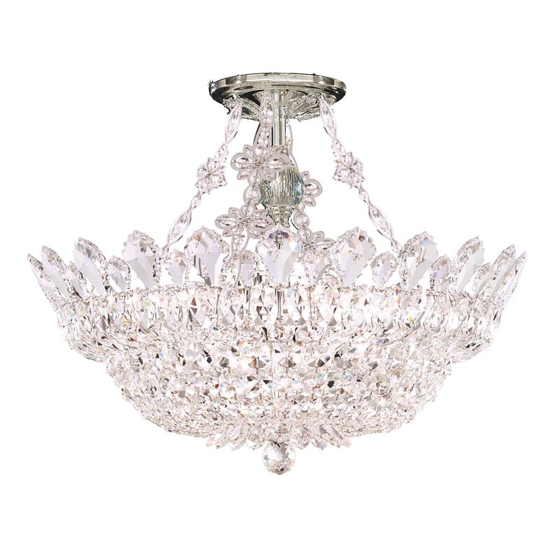 Trilliane 19 Inch Semi Flush Mount by Schonbek