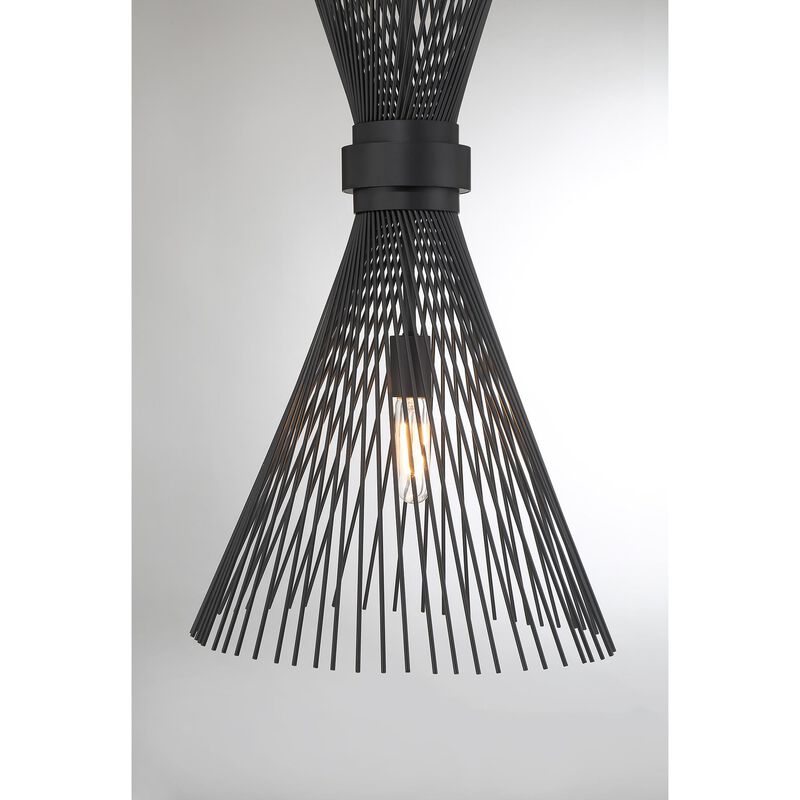 Longfellow Medium Pendant Light by Savoy House