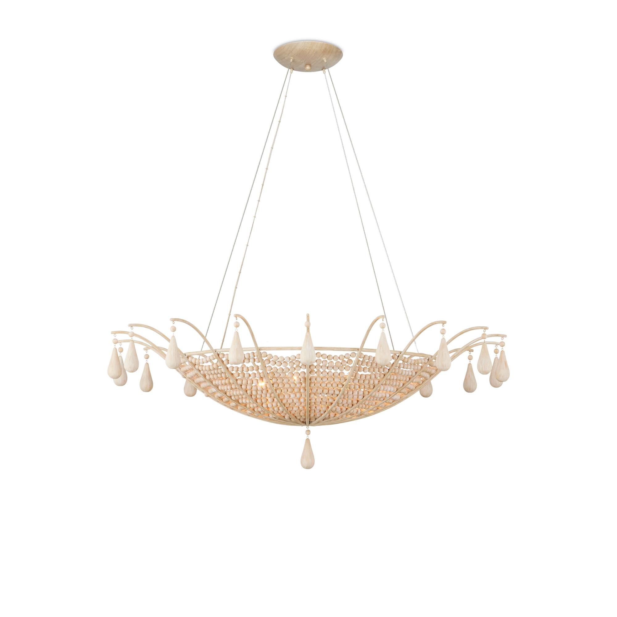 Barry Goralnick Korg 42 Inch Chandelier by Currey and Company