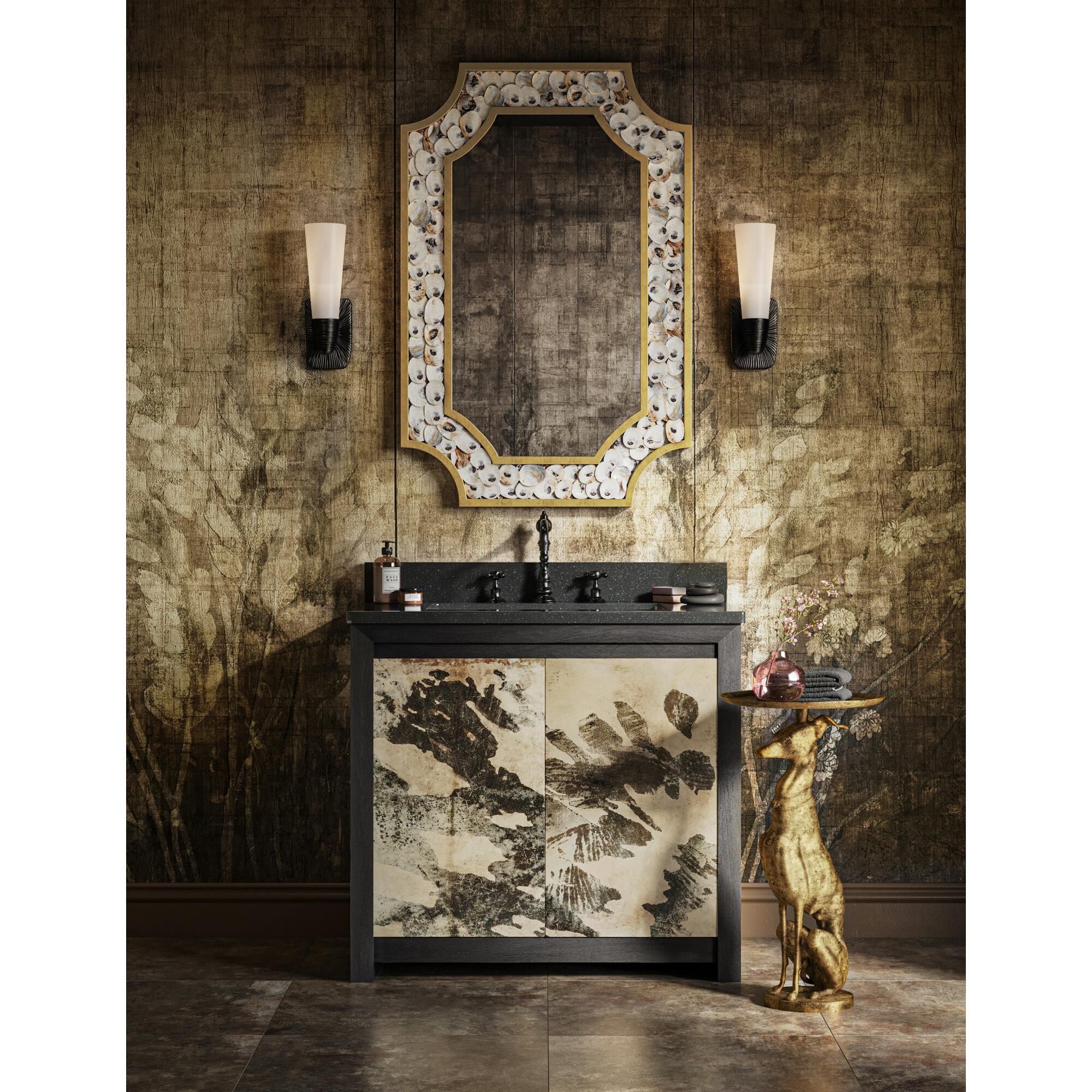 Bonaz 5 Inch Wall Sconce by Currey and Company