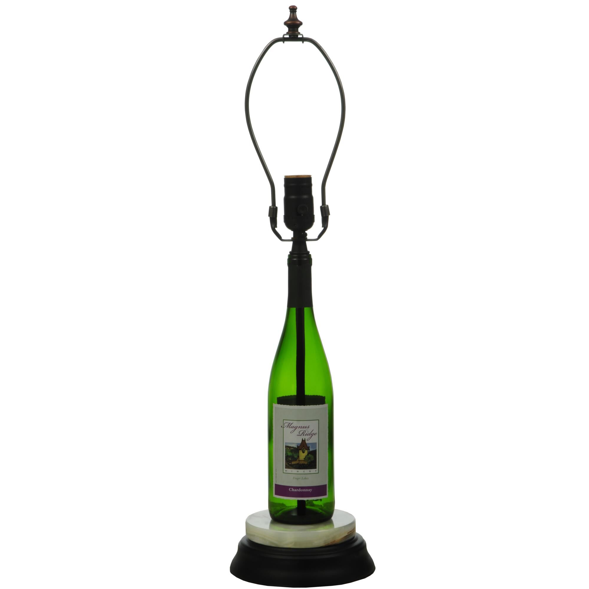 Personalized Wine Bottle 25 Inch Table Lamp by Meyda Lighting