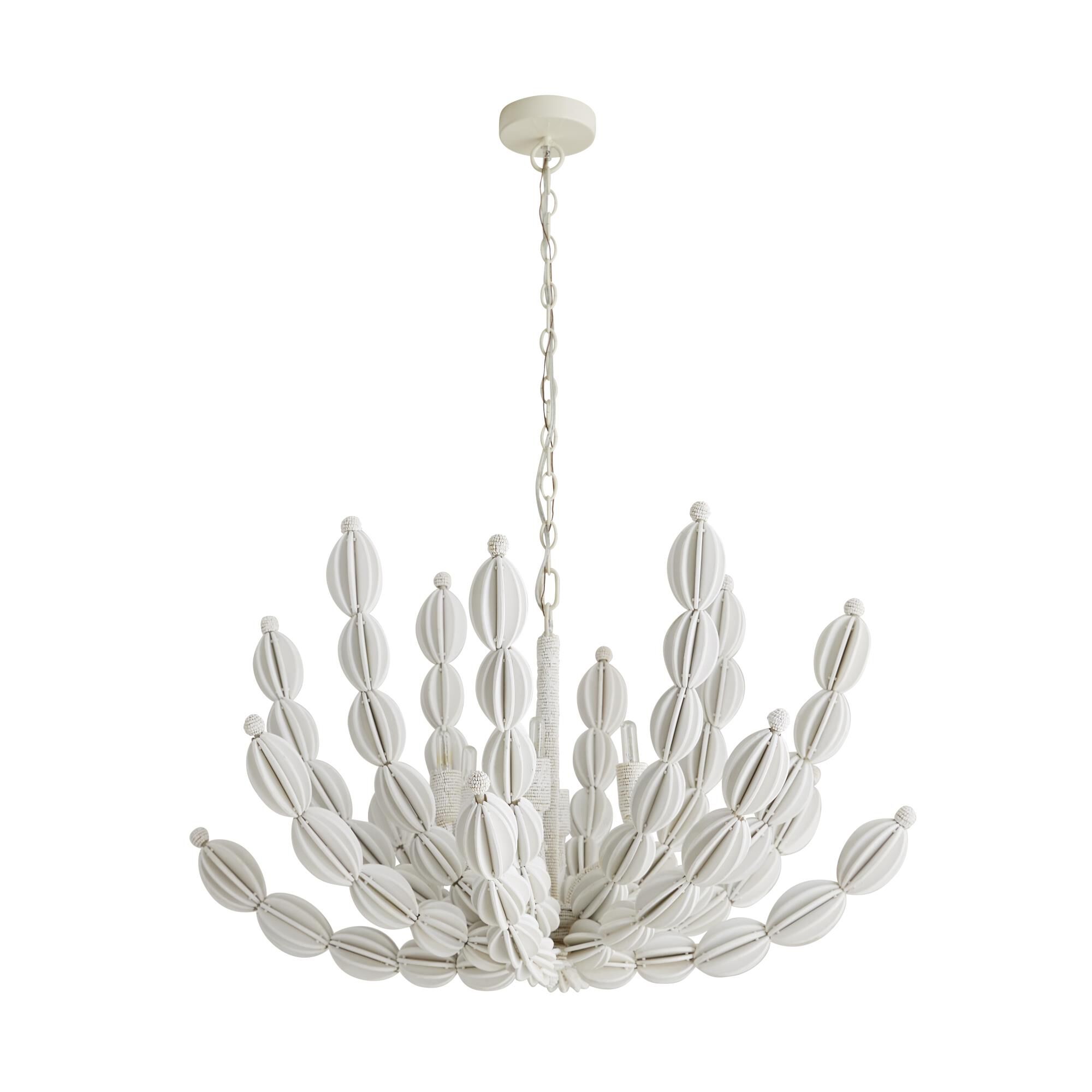 Indi 34 Inch 6 Light Chandelier by Arteriors Home
