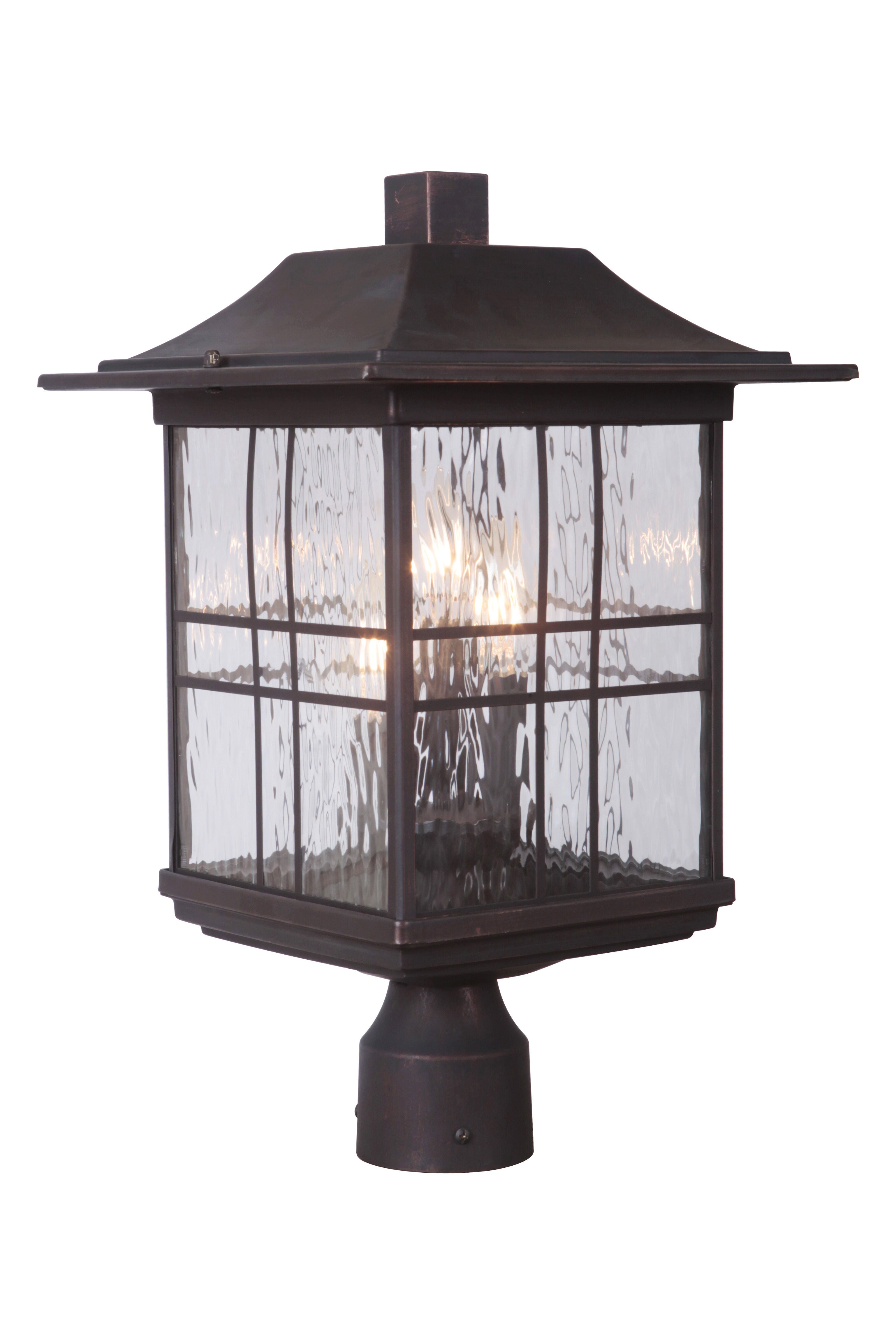 Shown in Aged Bronze Brushed finish and 0.0 glass and 0.0 shade