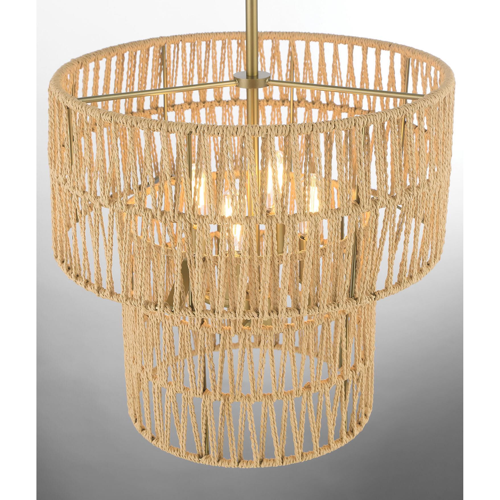 Bungalow Heaven 16 Inch Large Pendant by Minka Lavery