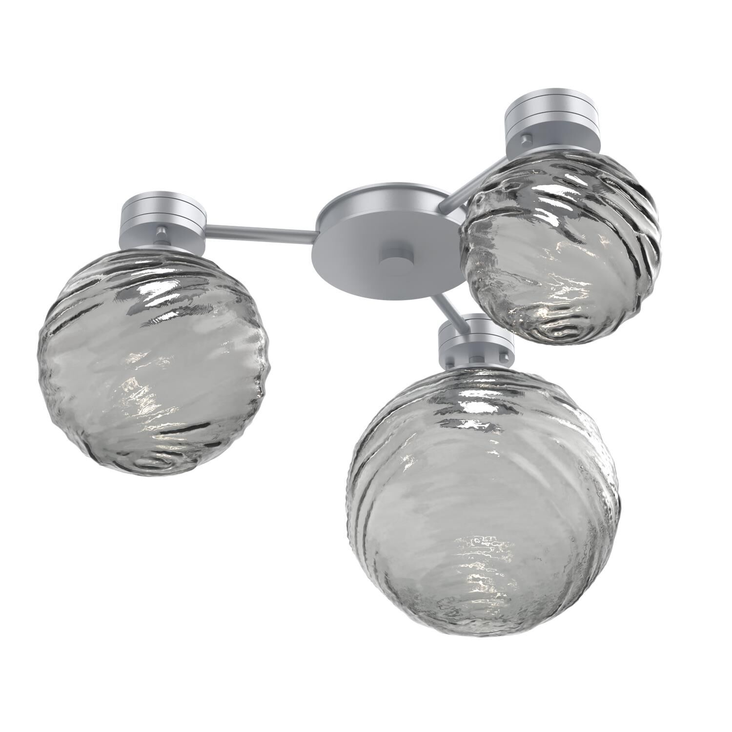 Shown in Classic Silver finish and Smoke glass