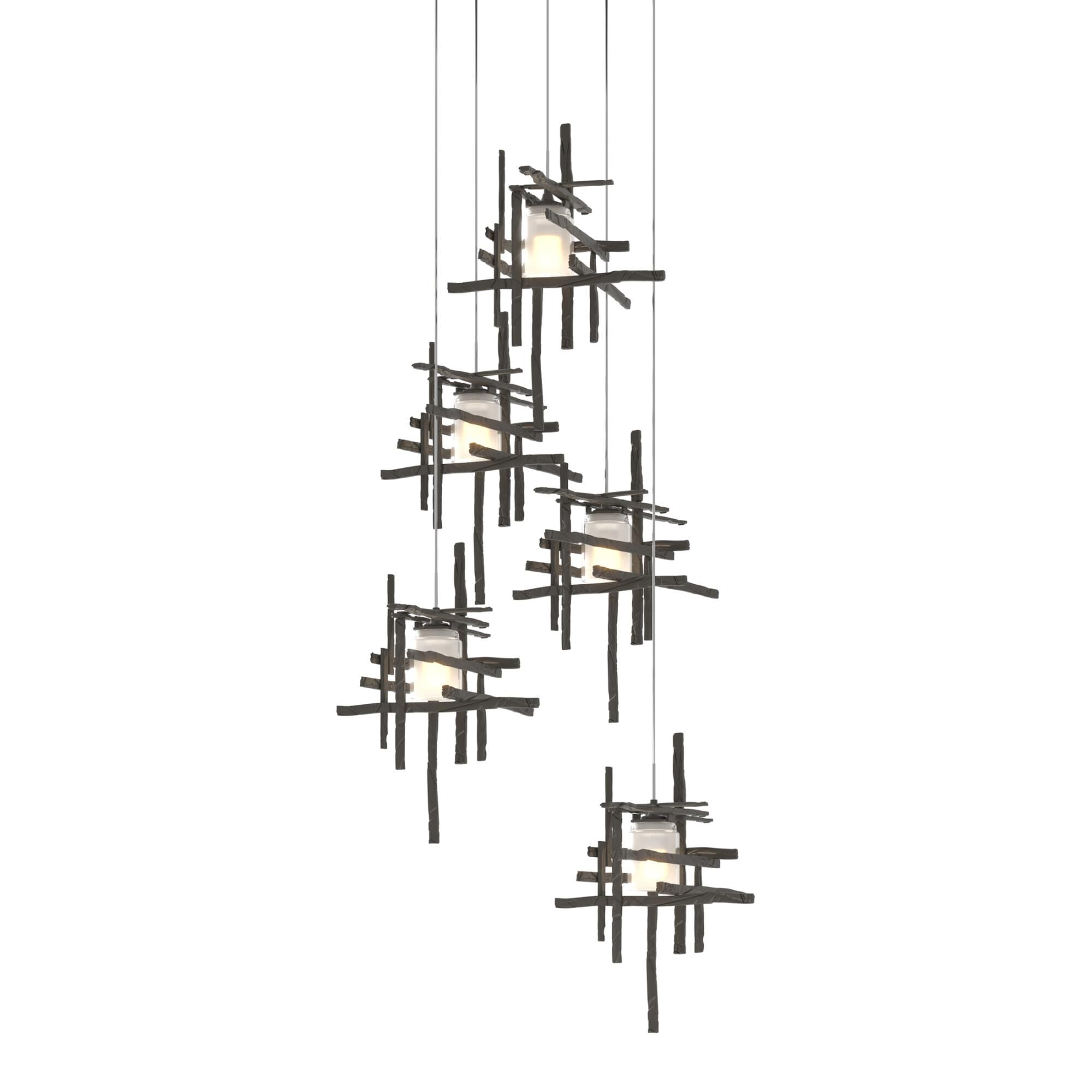 Tura 27 Inch Multi Light Pendant by Hubbardton Forge
