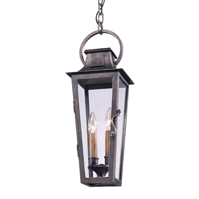 Parisian Square 7 Inch Outdoor Hanging Lantern by Troy Lighting