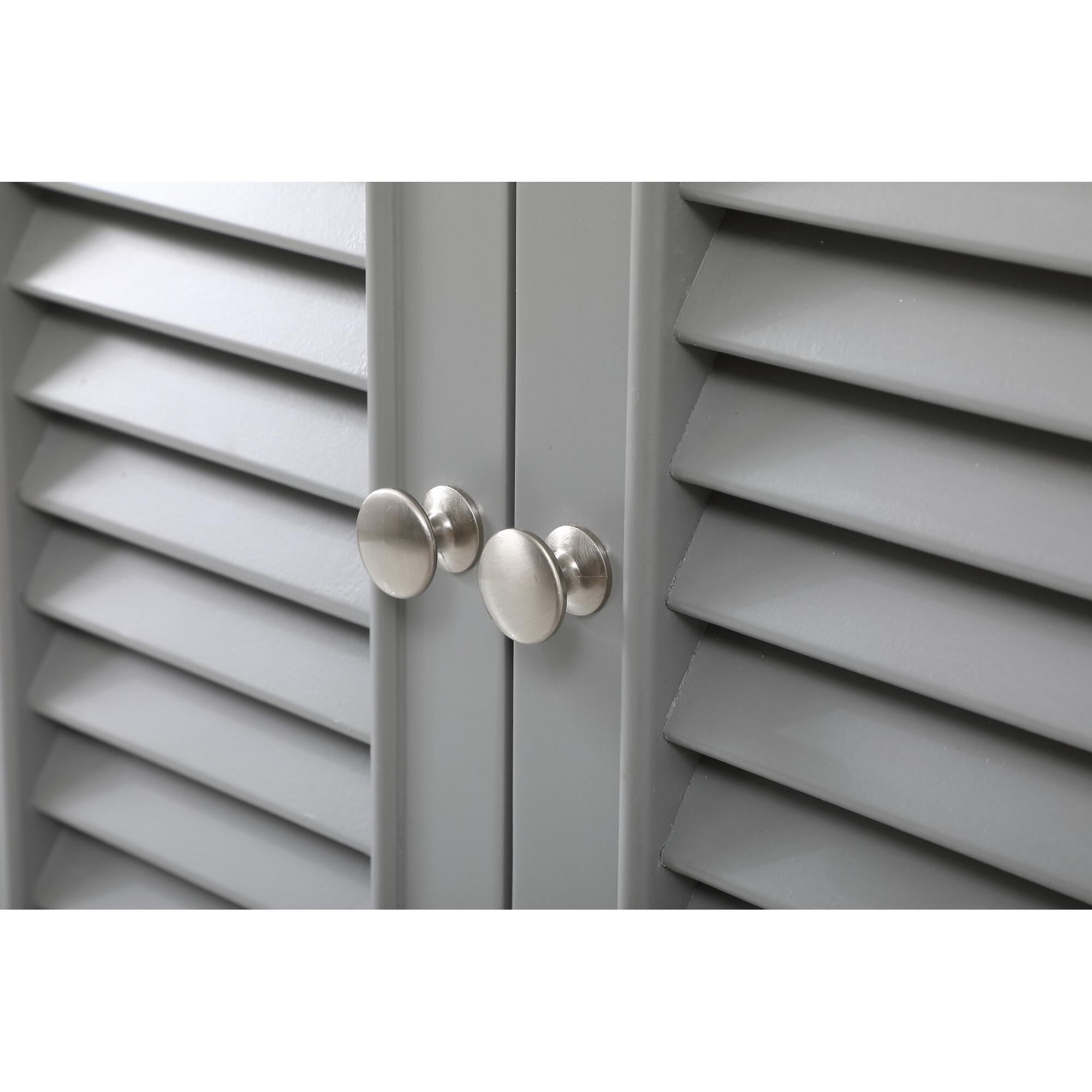 Shown in Grey finish