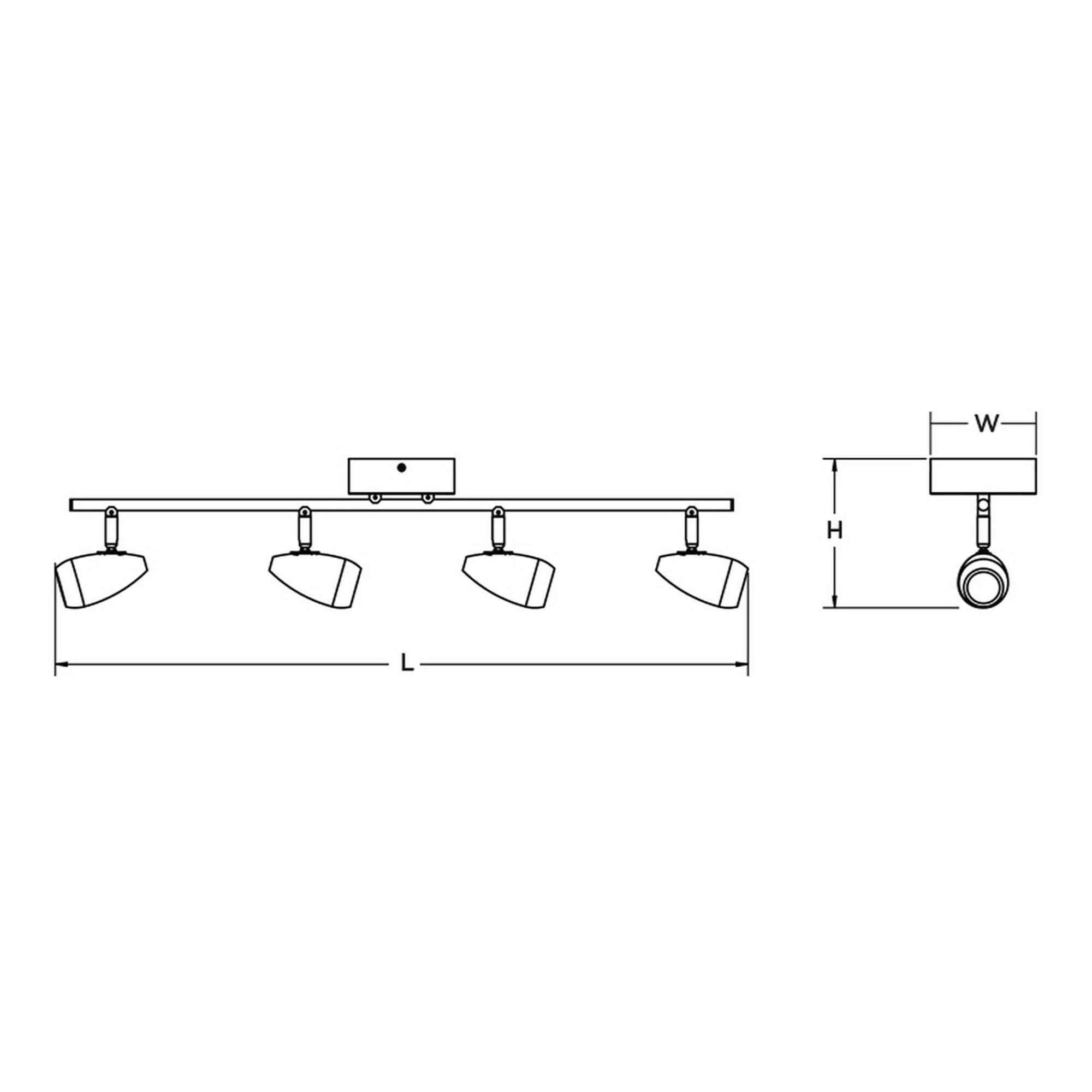Eva 30 Inch Rail Lighting Kit by AFX Lighting