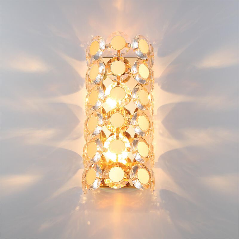 Perrene Medium 2 Light Wall Sconce by Eurofase Lighting