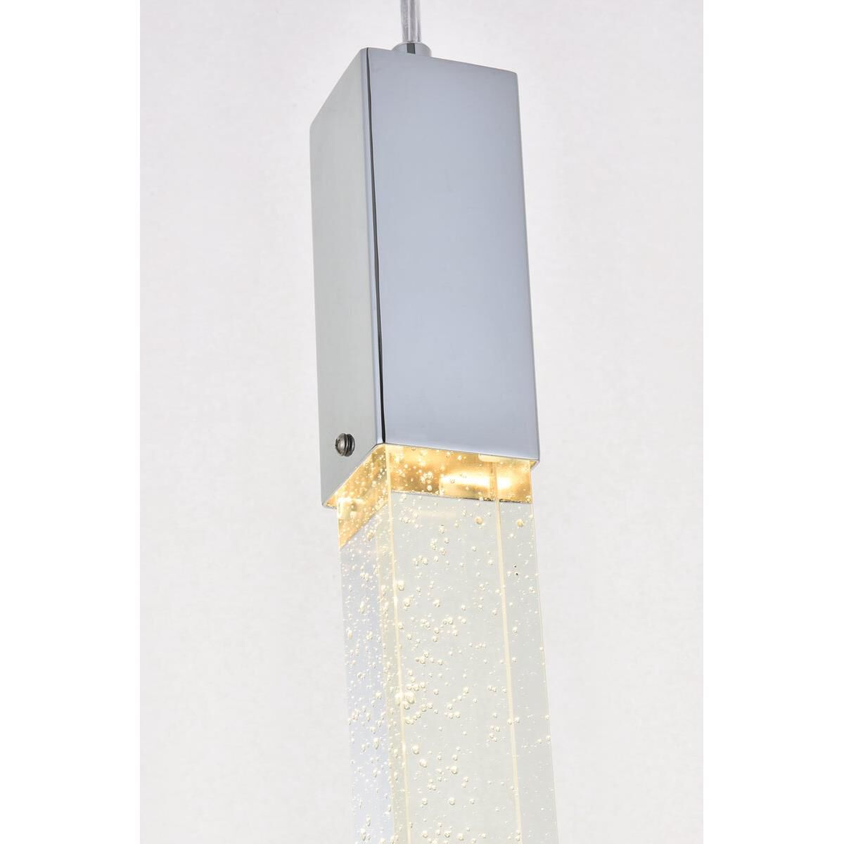 Weston 36 Inch 5 Light LED Linear Suspension Light by Elegant Lighting