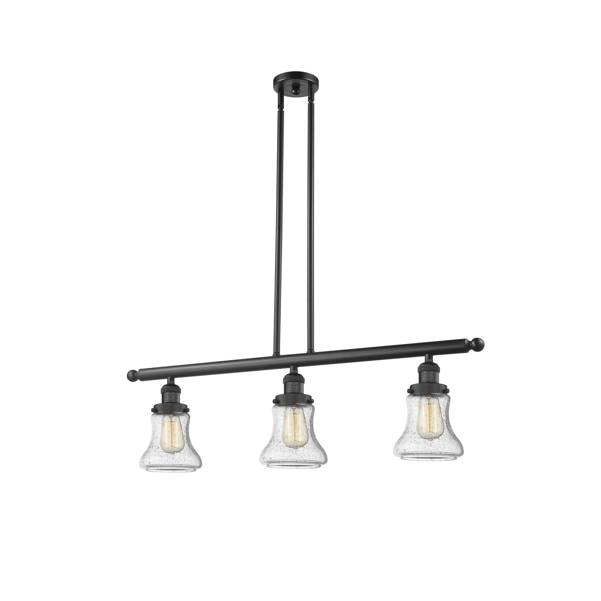 Shown in Matte Black finish and Seedy glass