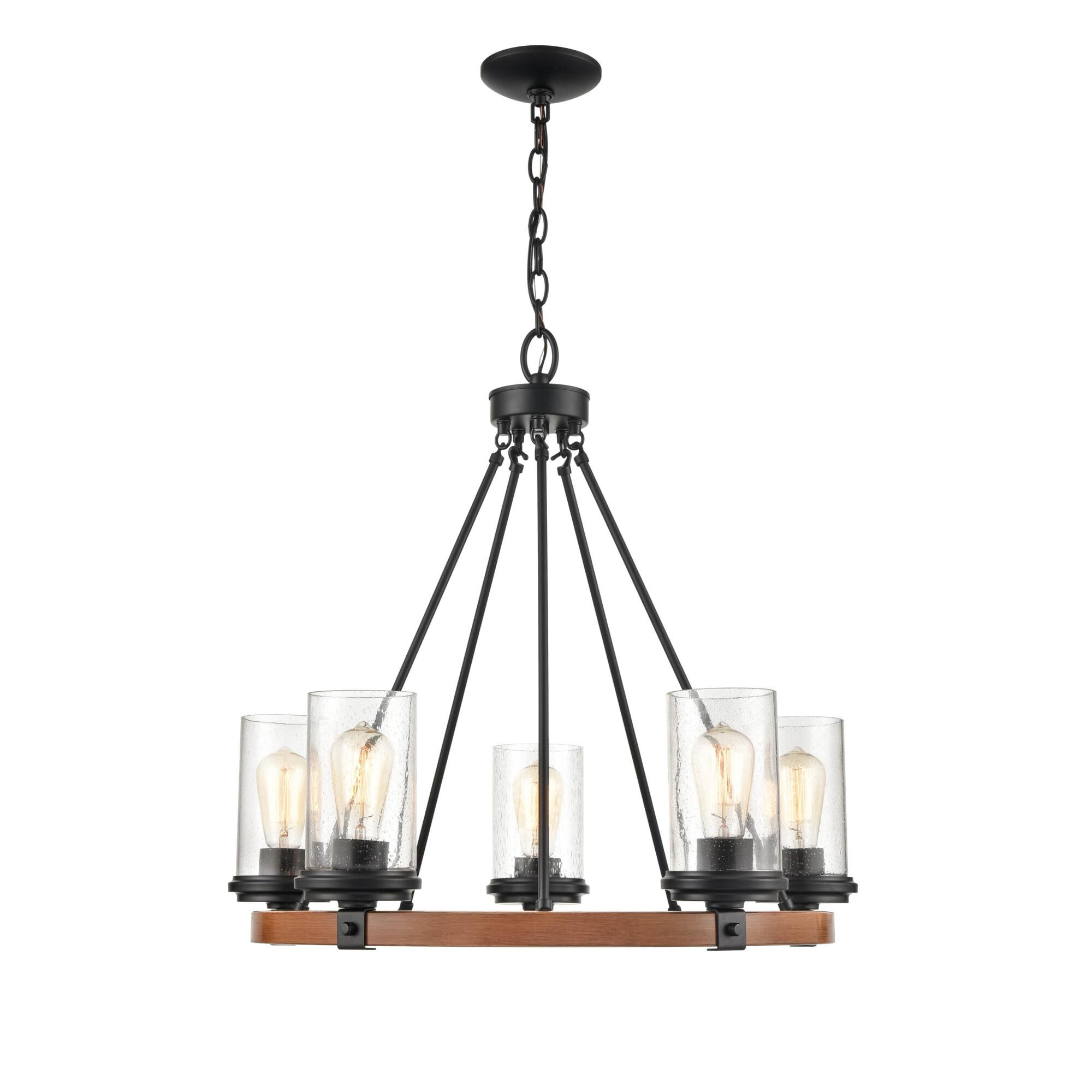 Taos 26 Inch 5 Light Chandelier by Millennium Lighting