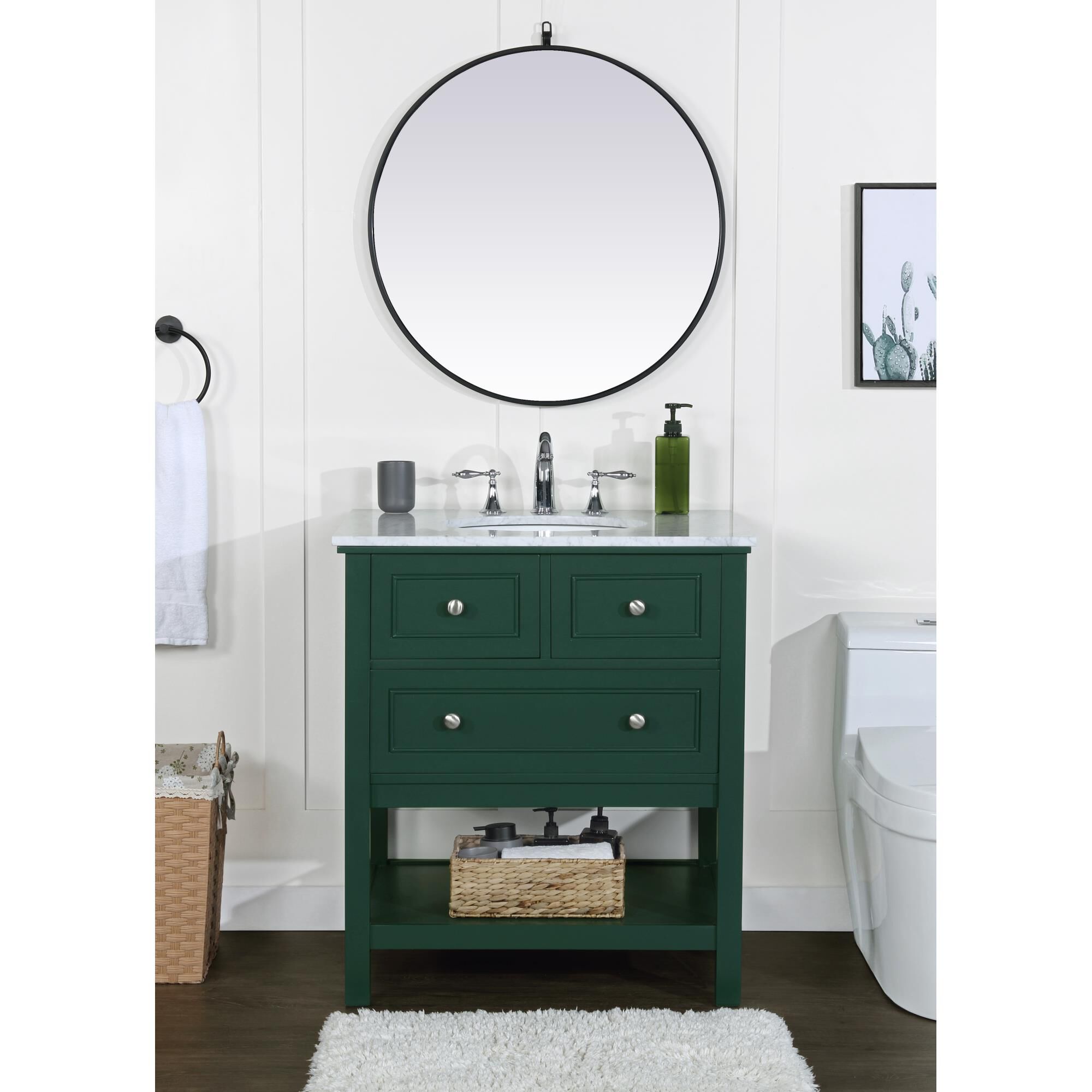 Shown in Green finish