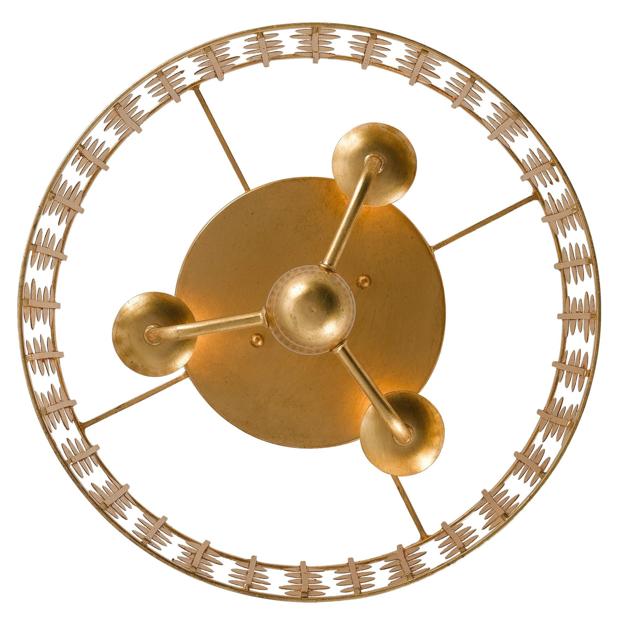 Shown in Antique Gold finish