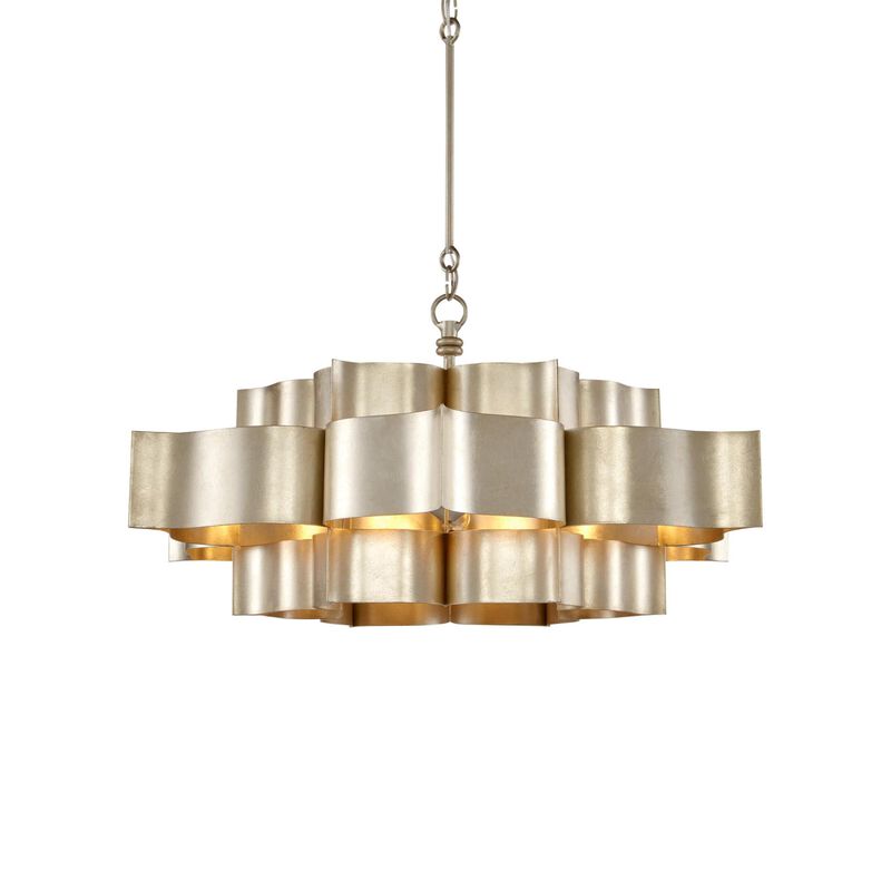 Grand Lotus 30 Inch Pendant Light by Currey & Company
