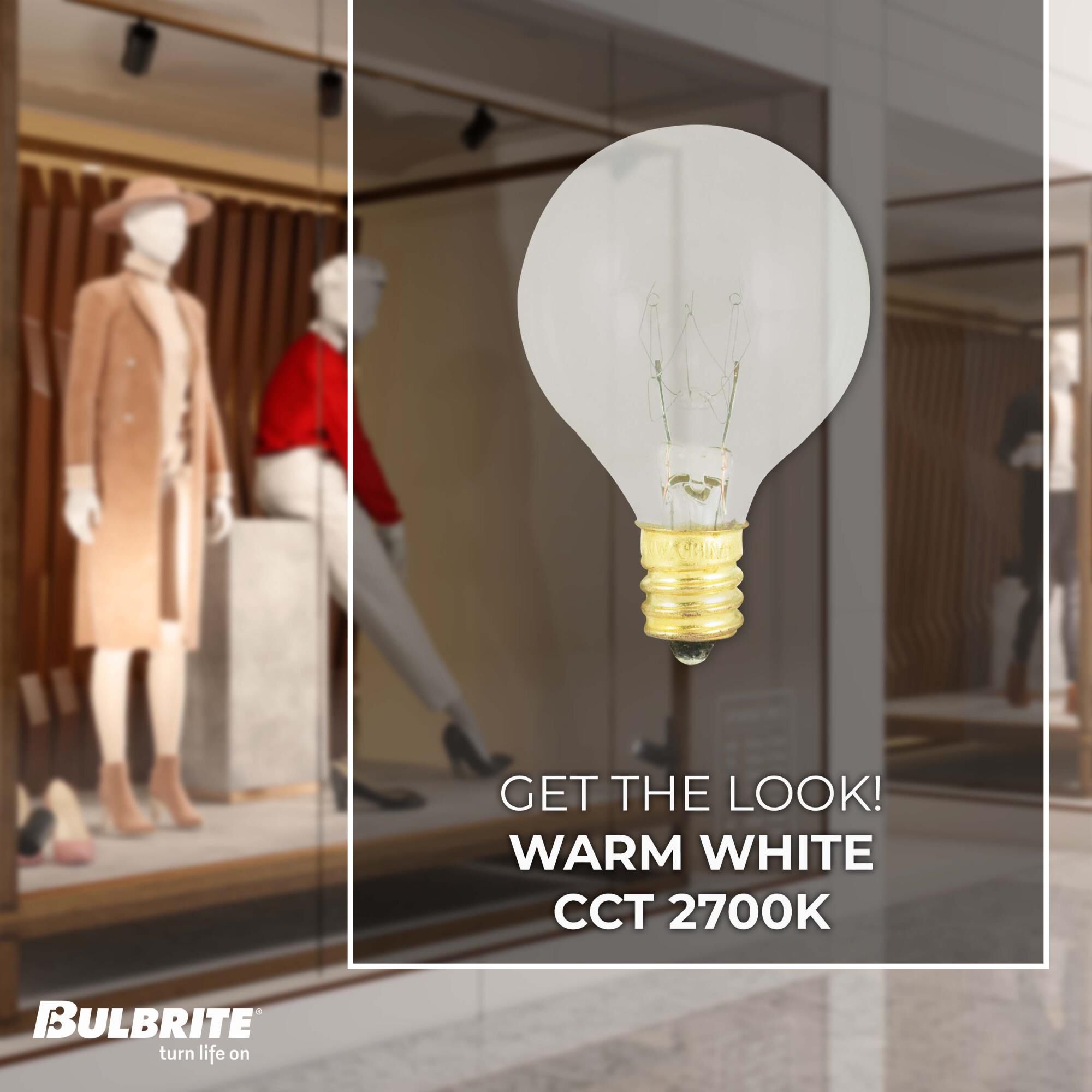 10 Watt 2700K G12 Incandescent Light Bulb,