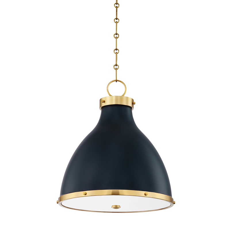 Painted No. 3 Small Pendant Light by Hudson Valley Lighting