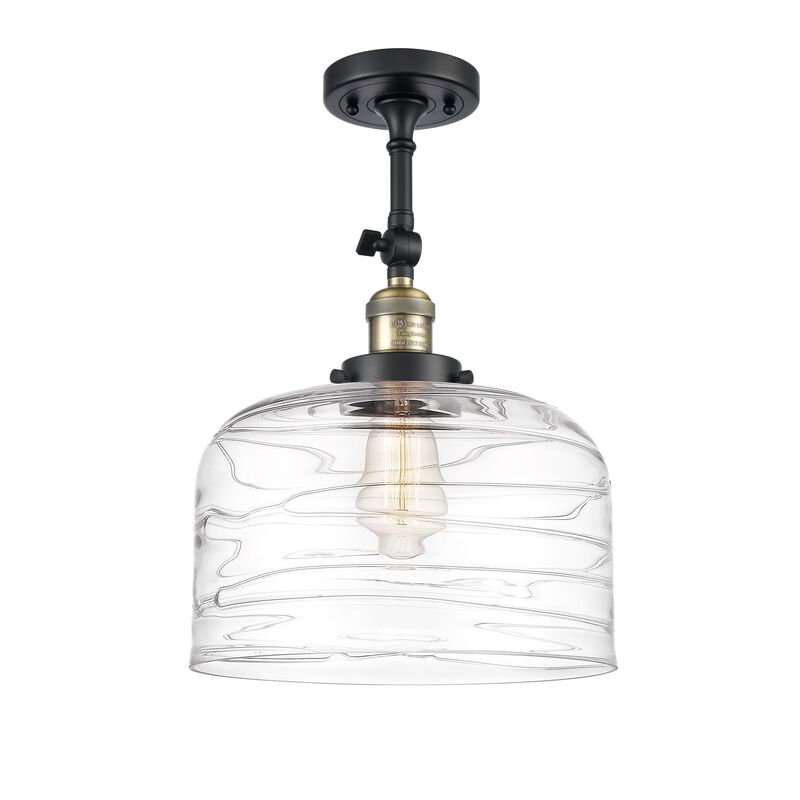 Bruno Marashlian Bell 12 Inch 1 Light Semi Flush Mount by Innovations Lighting