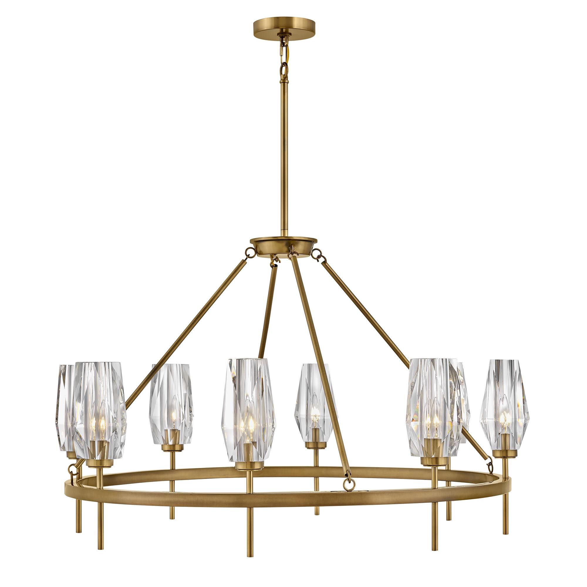 Ana 36 Inch Chandelier,