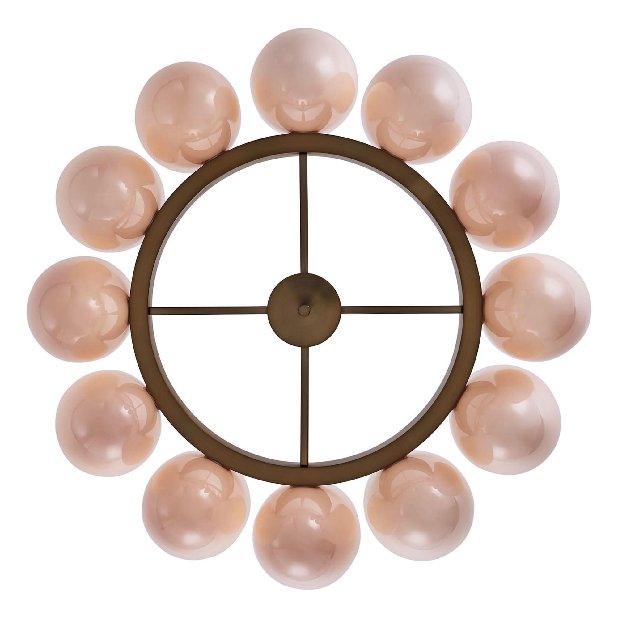 Cocoon 36 Inch Chandelier by Kalco Lighting
