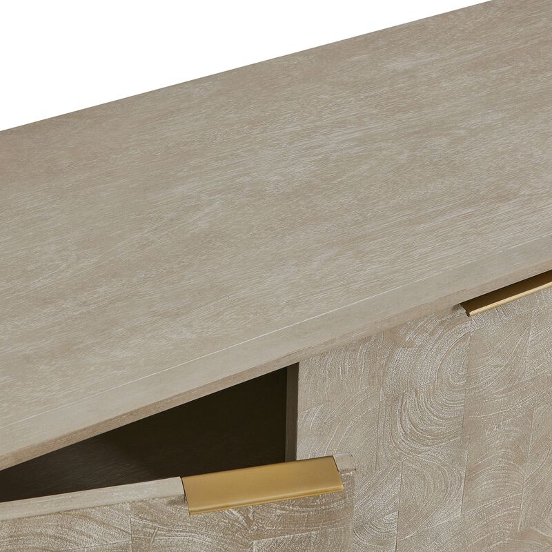 Maeva 54 Inch Storage Cabinet by Uttermost