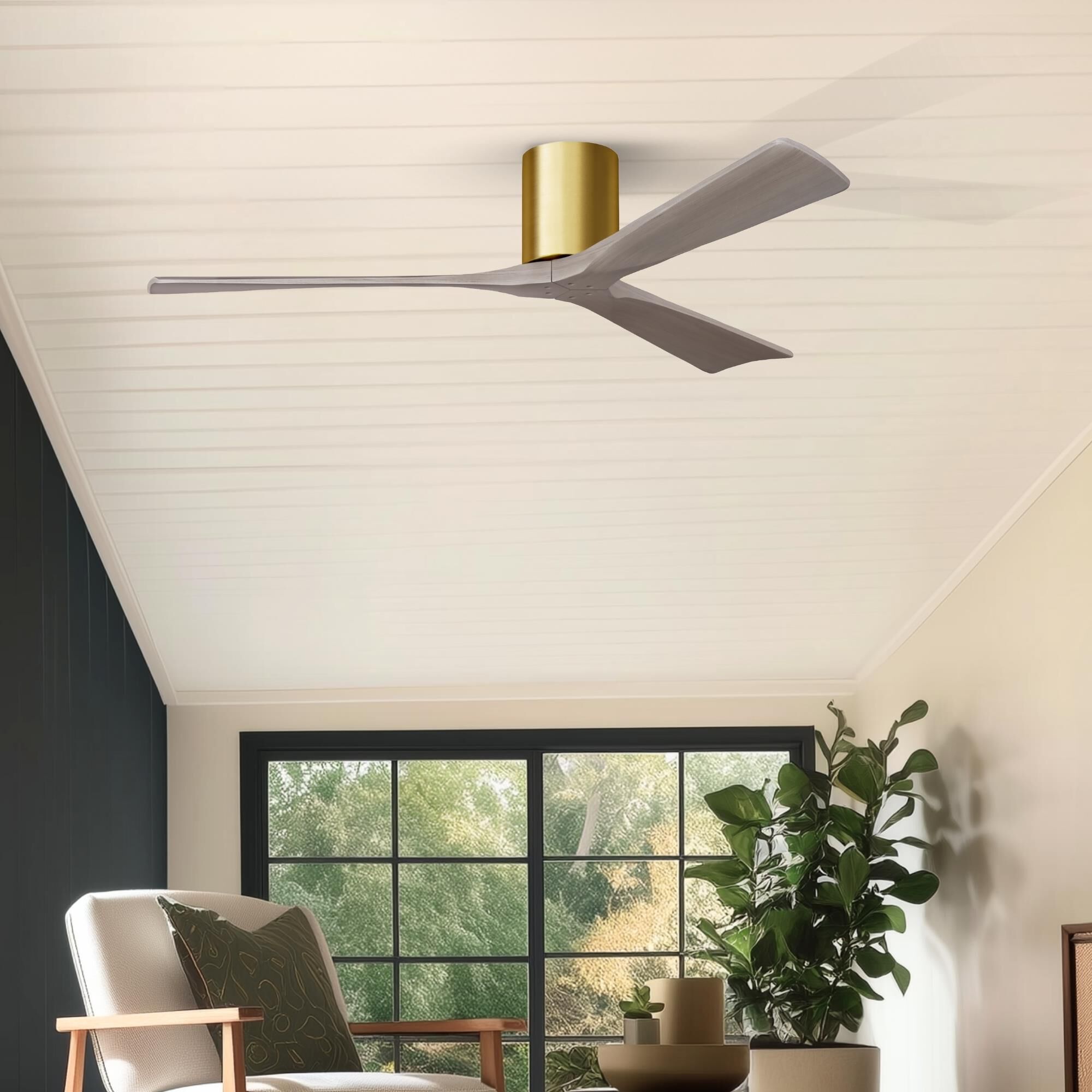 Shown in Brushed Brass finish