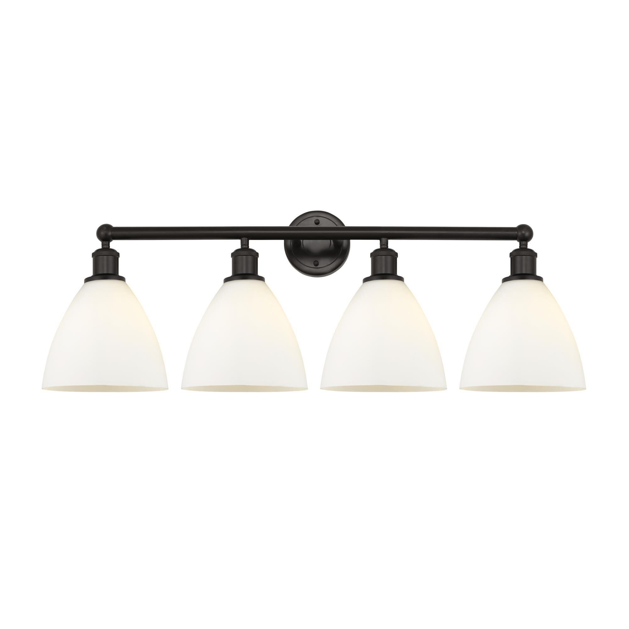 Bruno Marashlian Bristol Glass 34 Inch 4 Light Bath Vanity Light by Innovations Lighting
