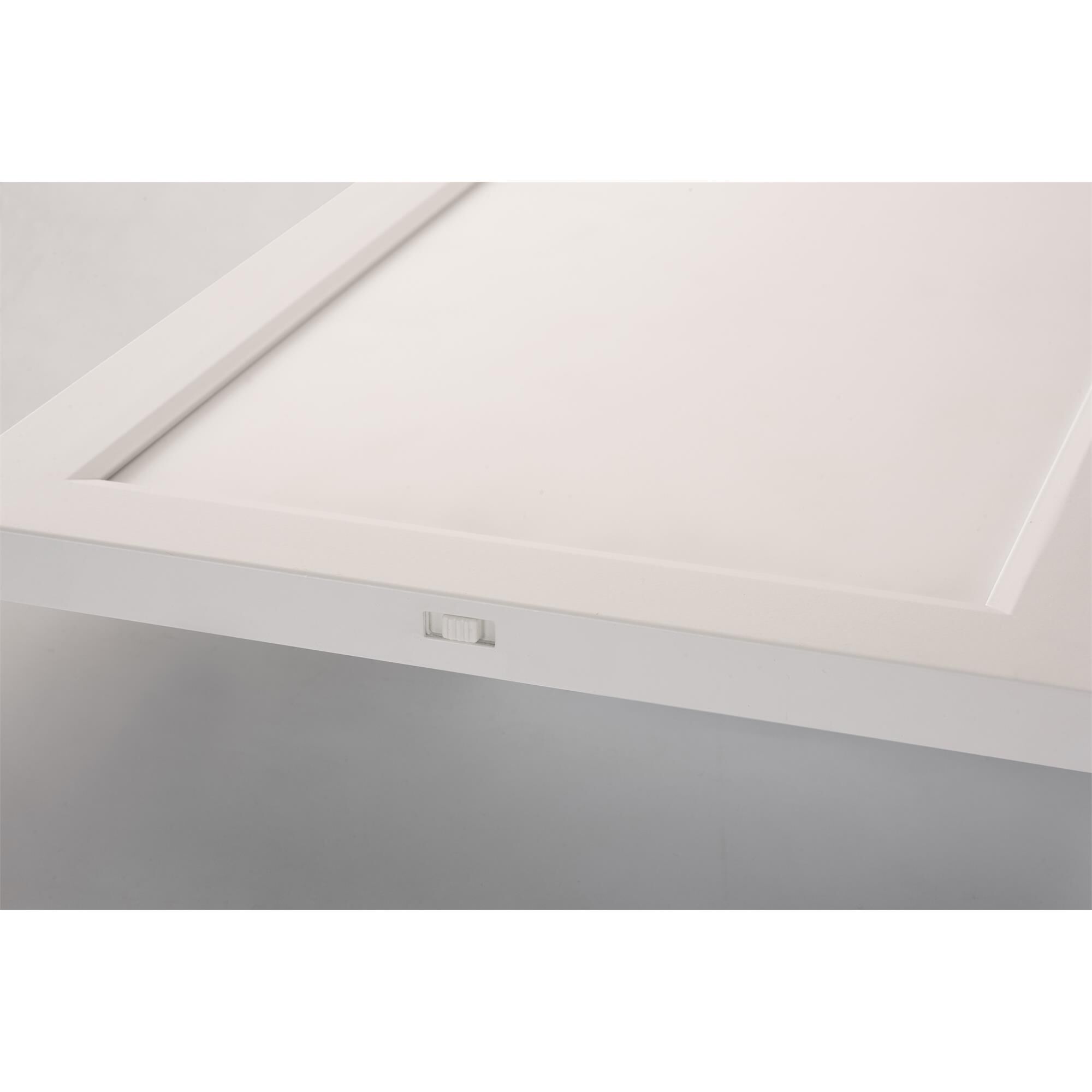 Shown in White finish and White Acrylic shade