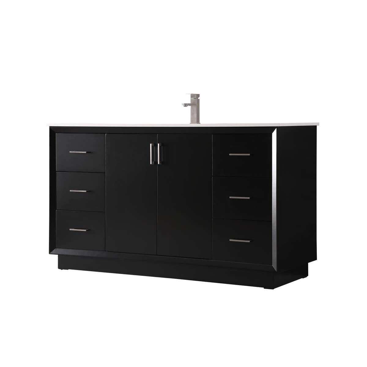 Shown in Black finish