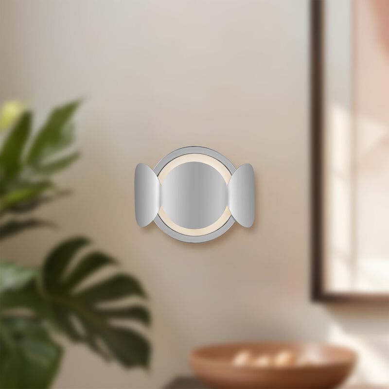 Hae Jung Roe Ciel Small Wall Sconce by Kuzco