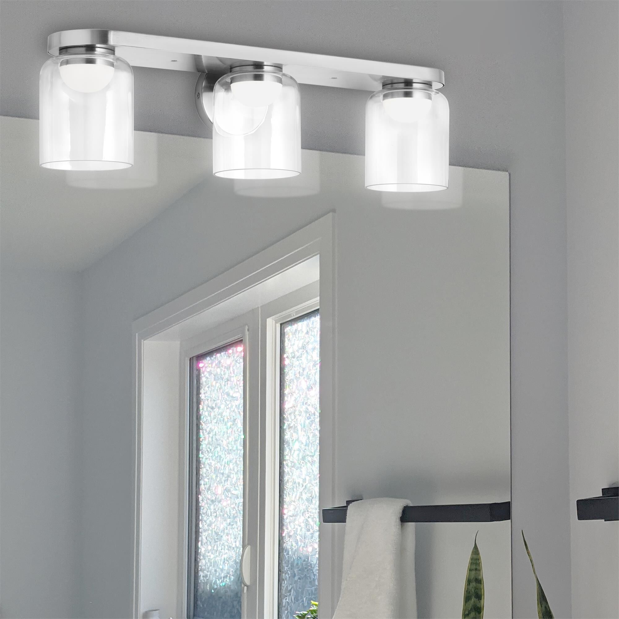 Nadine 24 Inch 3 Light Bath Vanity Light by Dainolite