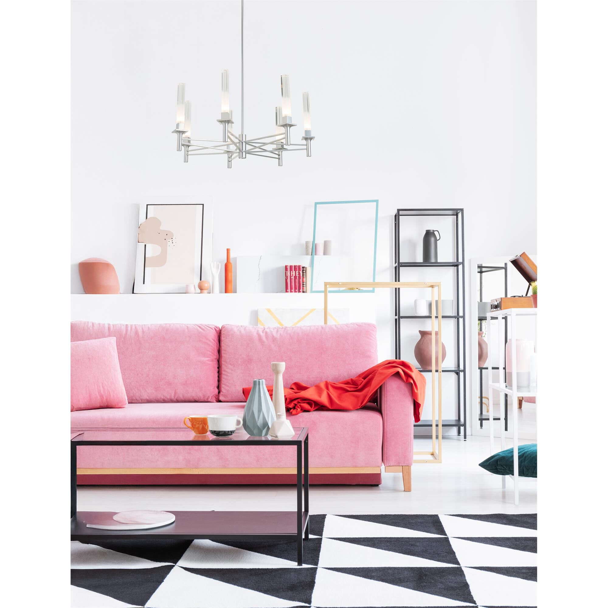 Truss 29 Inch Chandelier by Hubbardton Forge