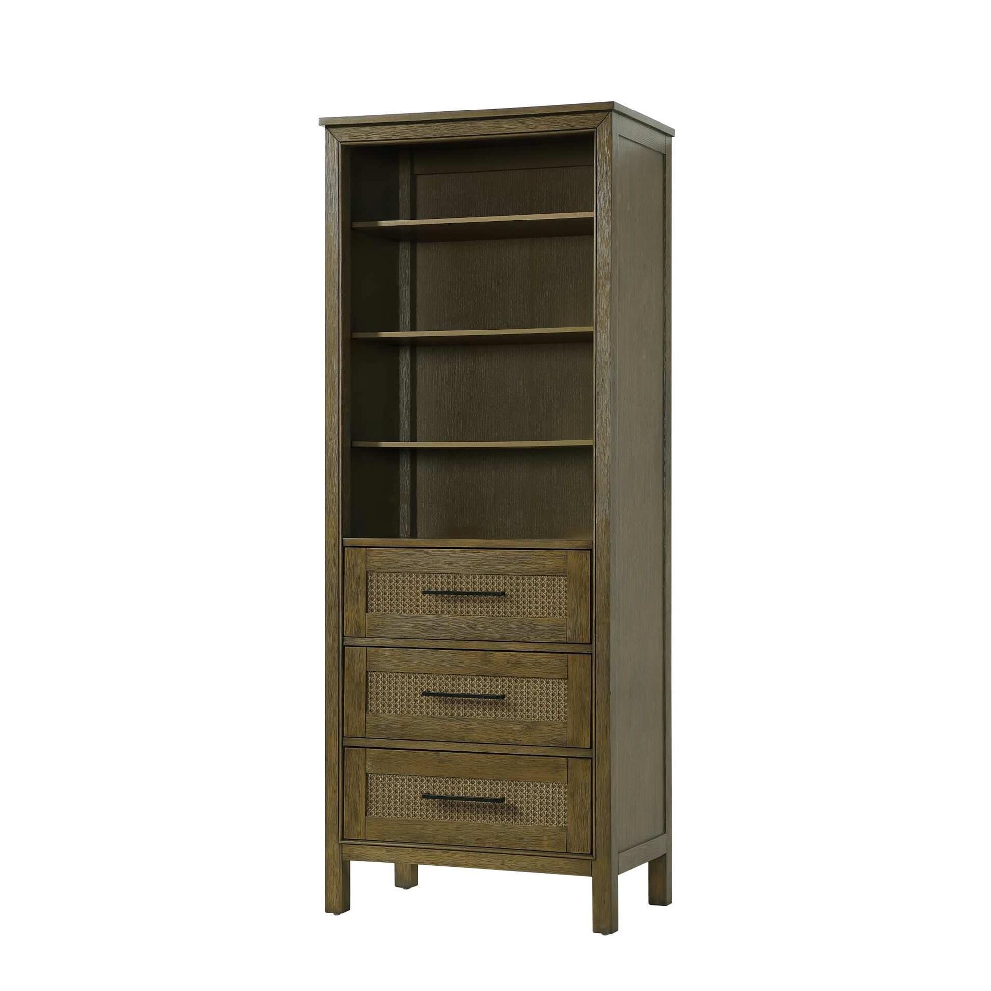 Shown in Hazel Oak finish