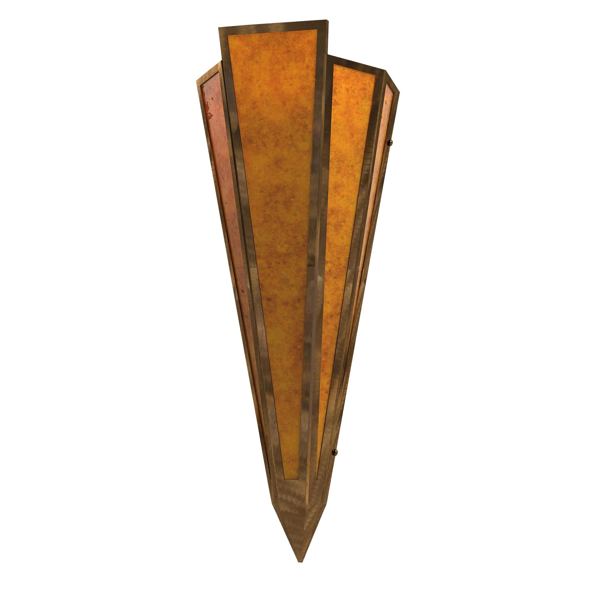 Brum 22 Inch Tall 2 Light Outdoor Wall Light by Meyda Lighting