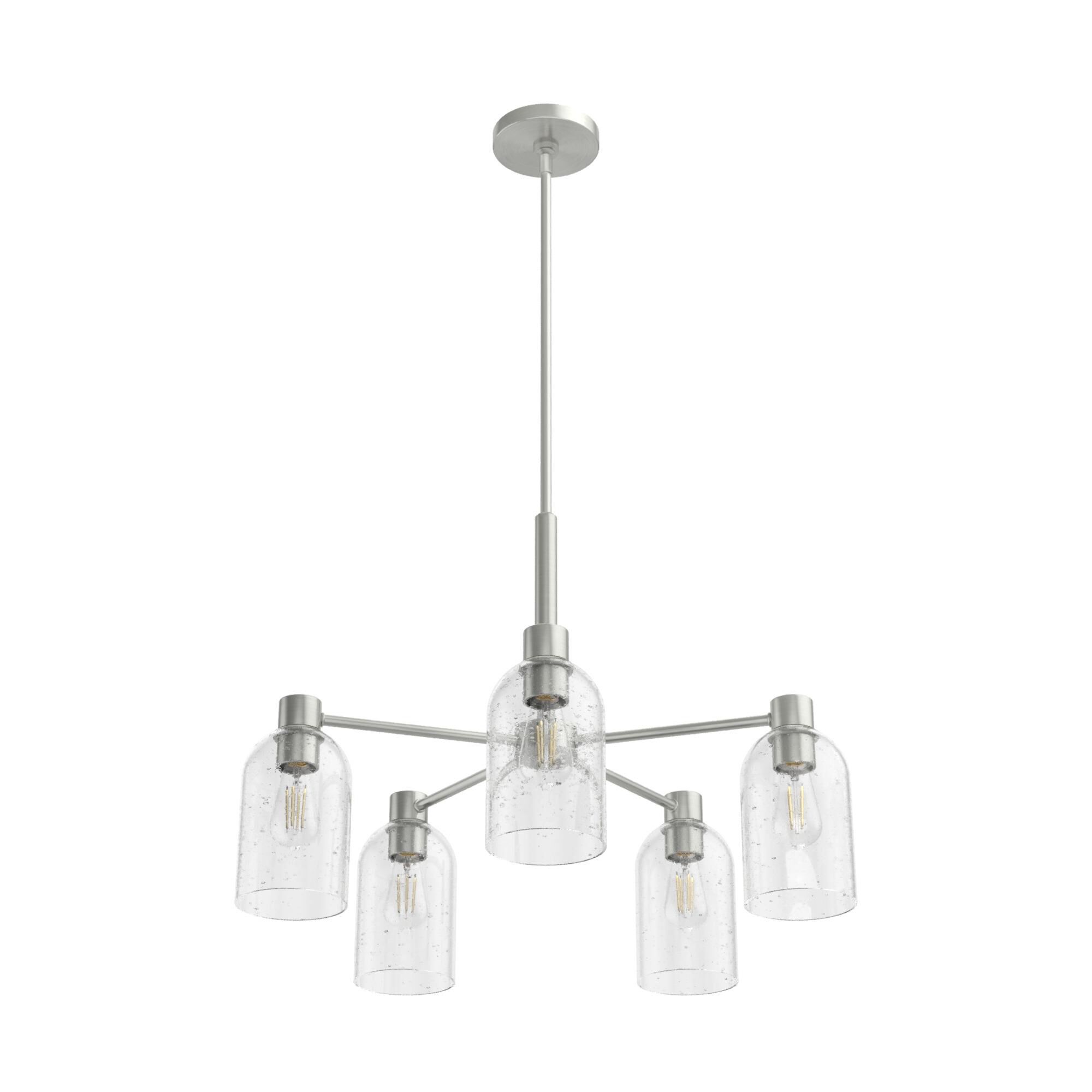Lochemeade 26 Inch 5 Light Chandelier by Hunter Fan