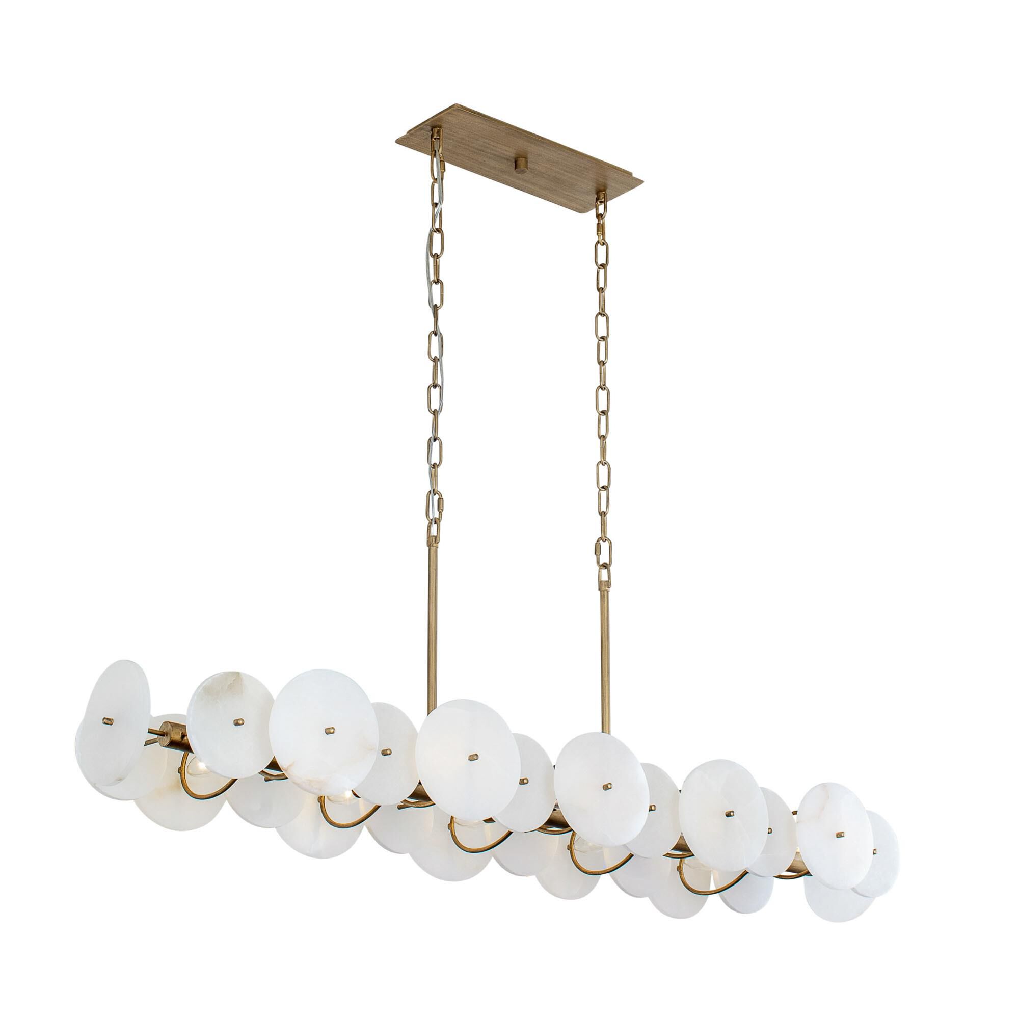 Cosmos 50 Inch 10 Light Linear Suspension Light by Varaluz