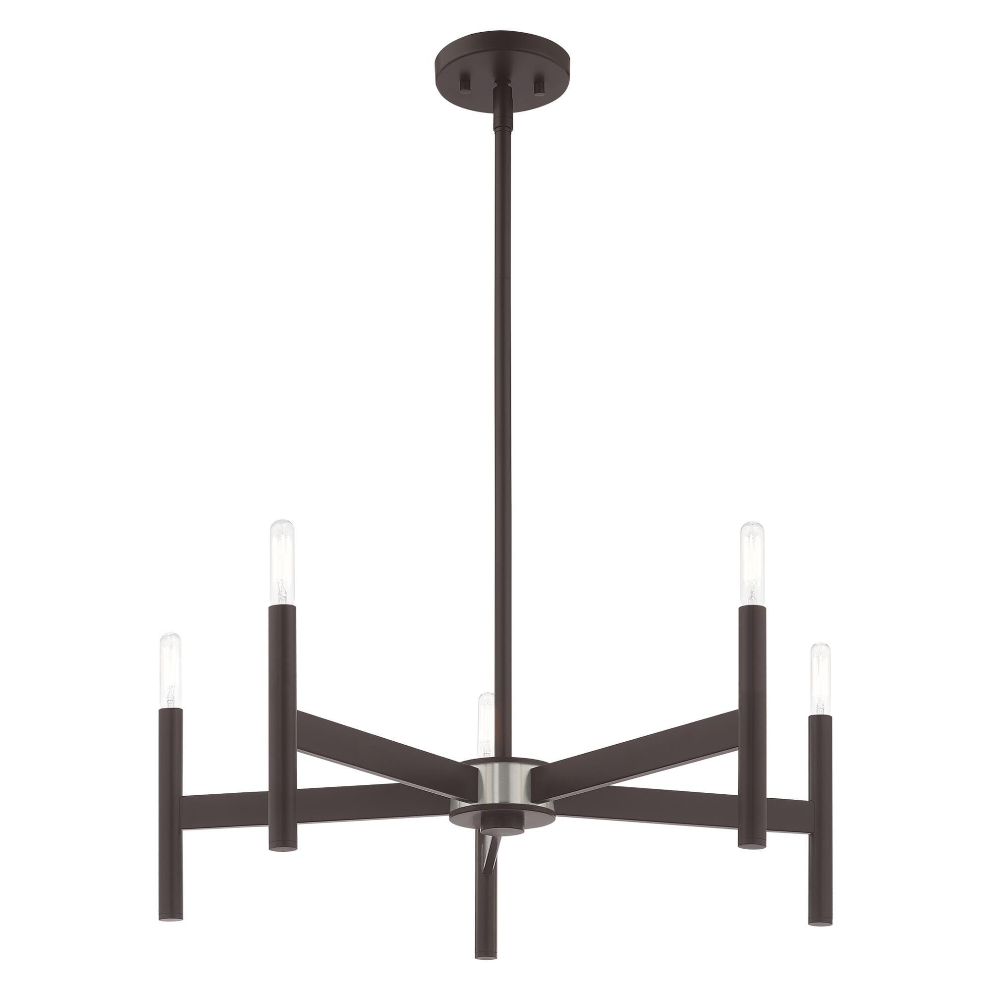 Copenhagen 5 Light Chandelier by Livex Lighting